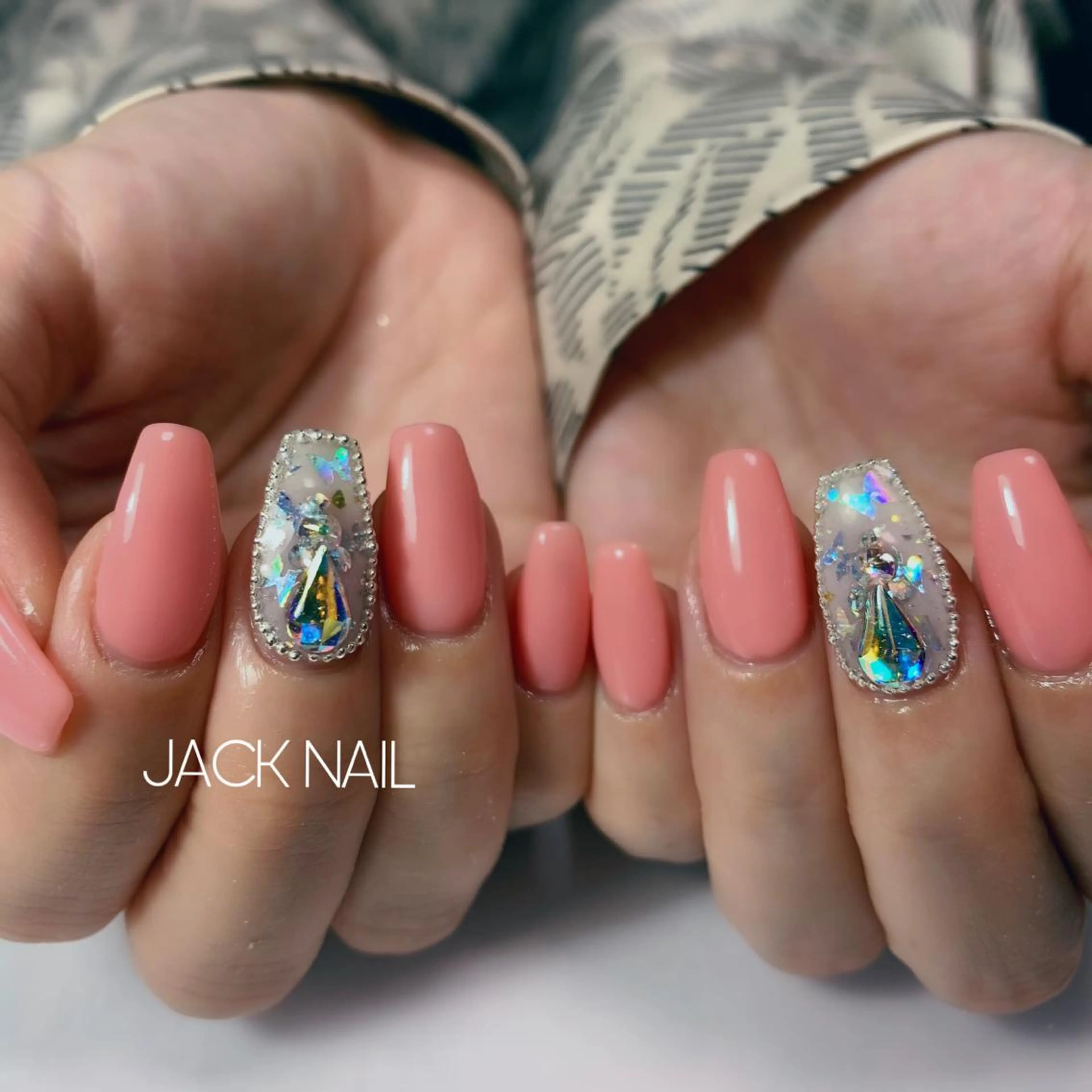 ネイル ハンドネイル JACK NAIL 💜Ayakaのネイルデザイン