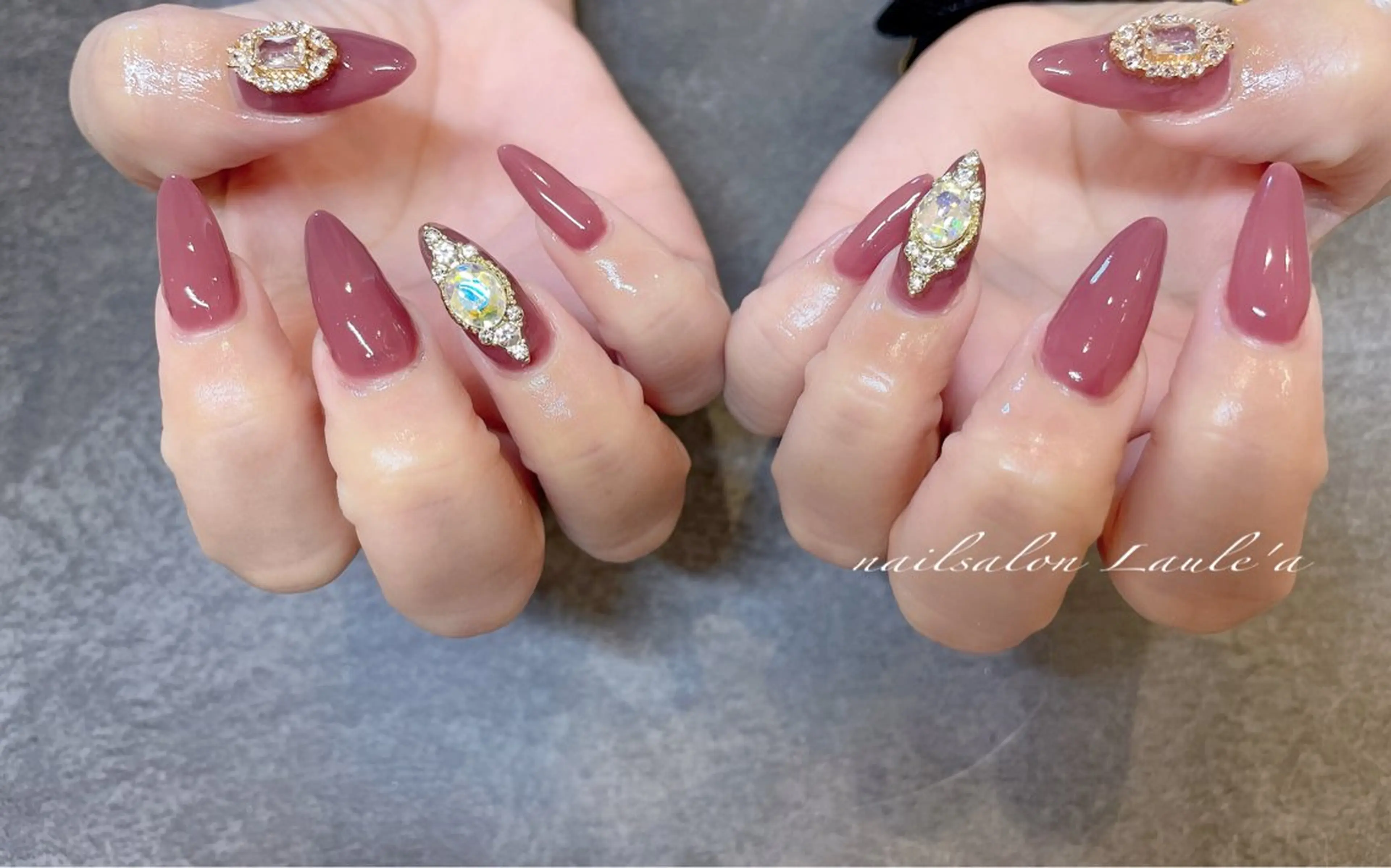 ネイル ハンドネイル nailsalon Laule'aのネイルデザイン