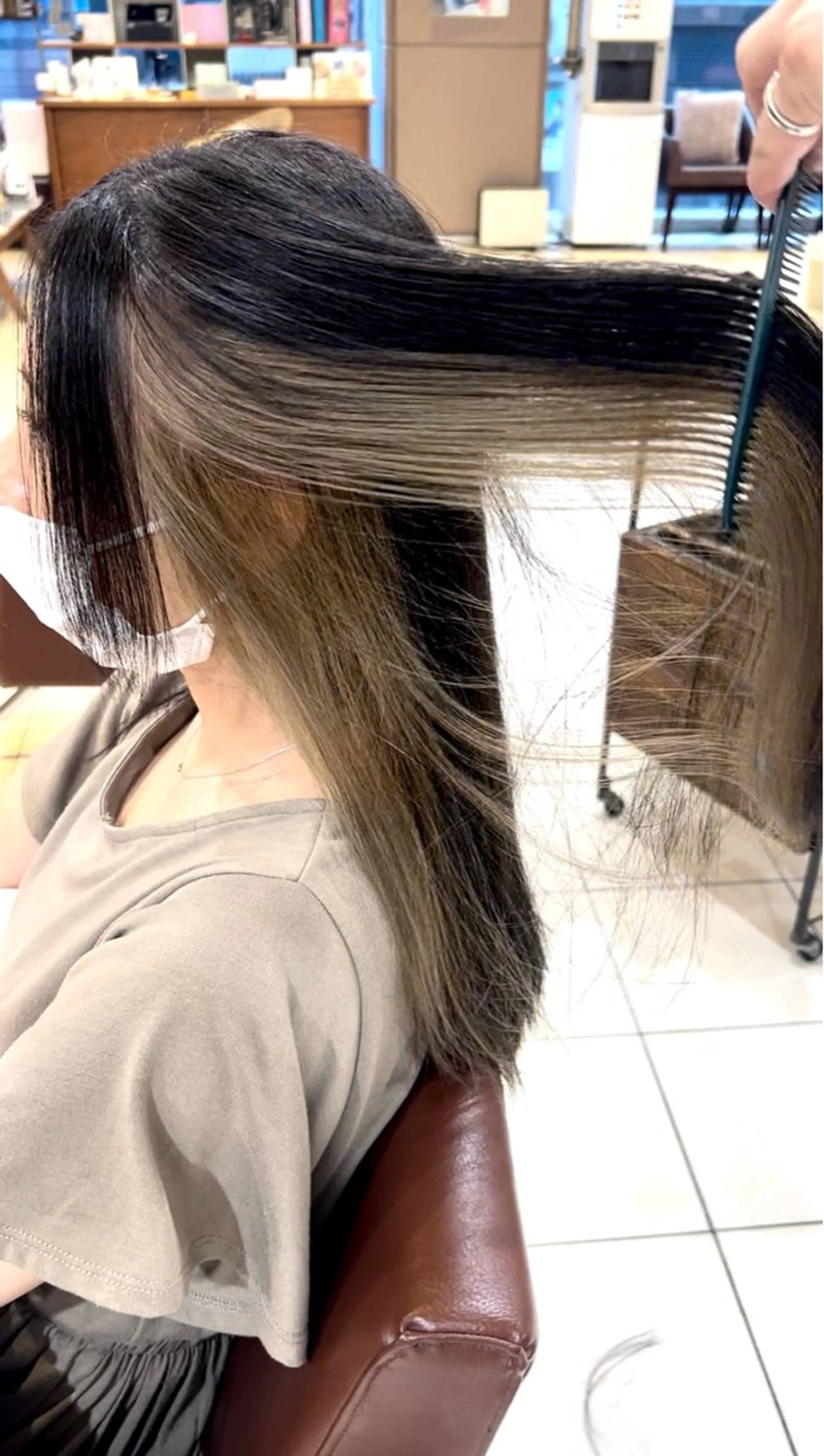 セミロング 川崎レイヤーカット /江口真正のヘアスタイル