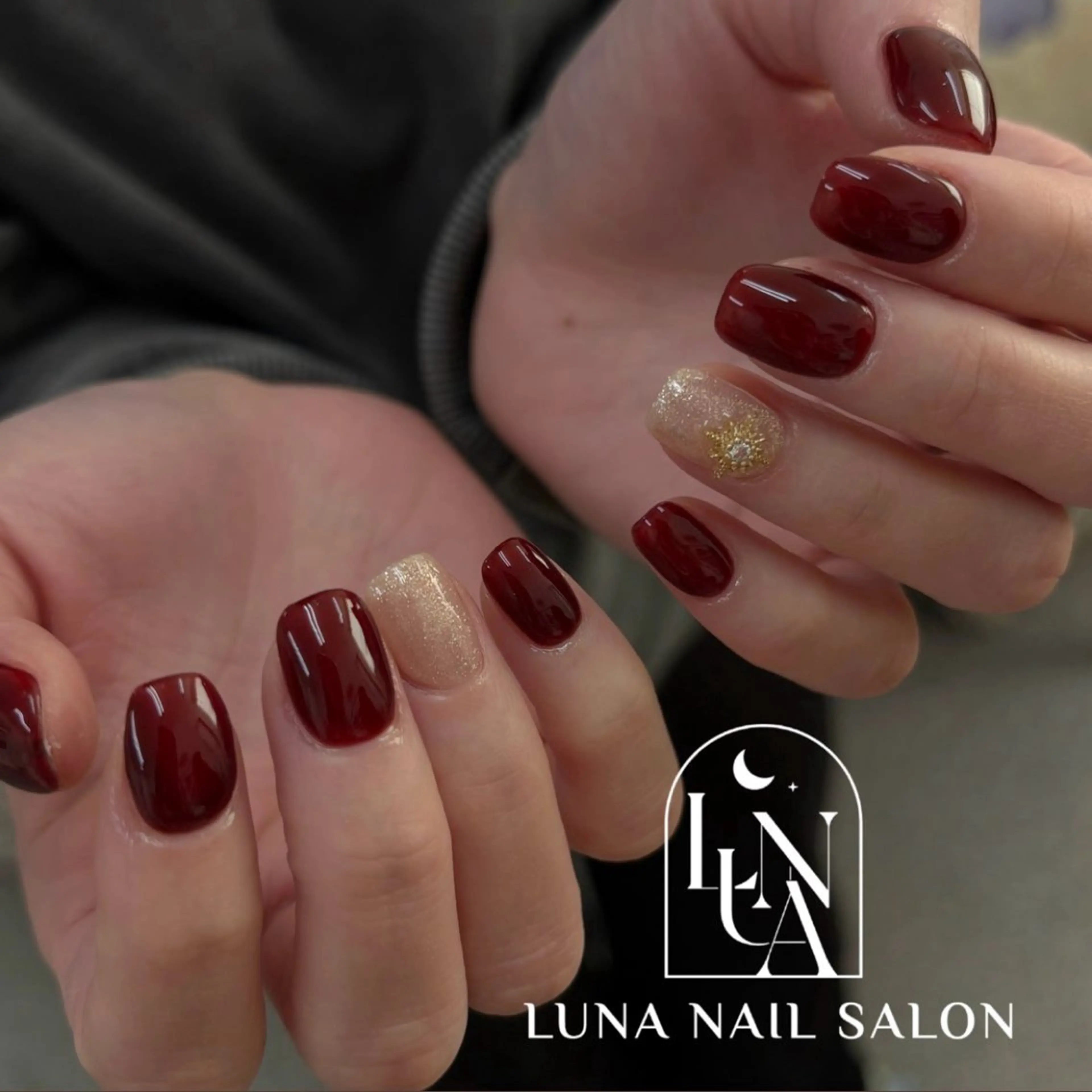 ネイル アートネイル フレンチネイル ジェルネイル ガラスフレンチ 韓国ネイル Kitty ^のネイルデザイン