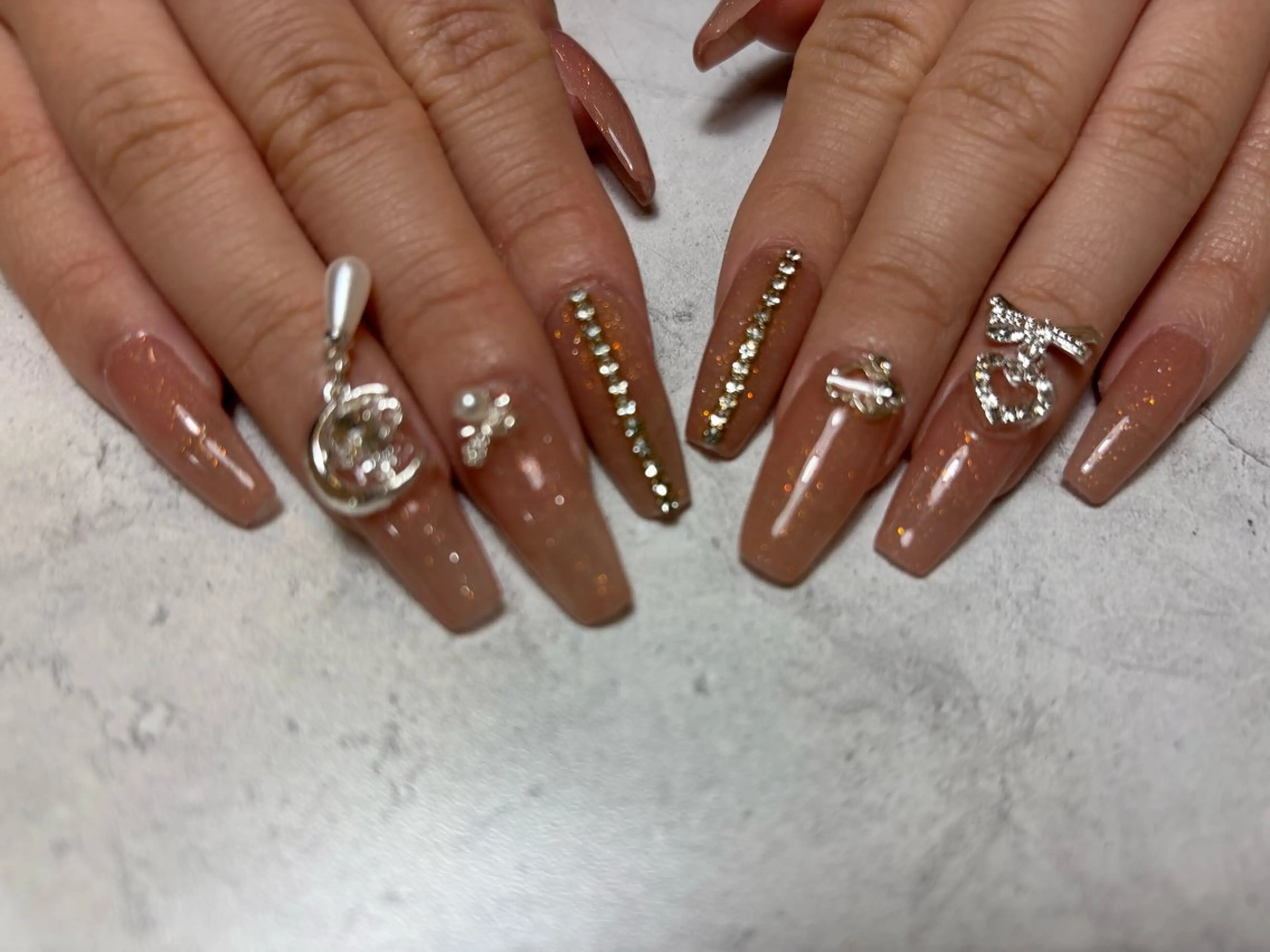 ネイル ネイルチップ ハンドネイル RIZZ KYOTO ゆうのネイルデザイン