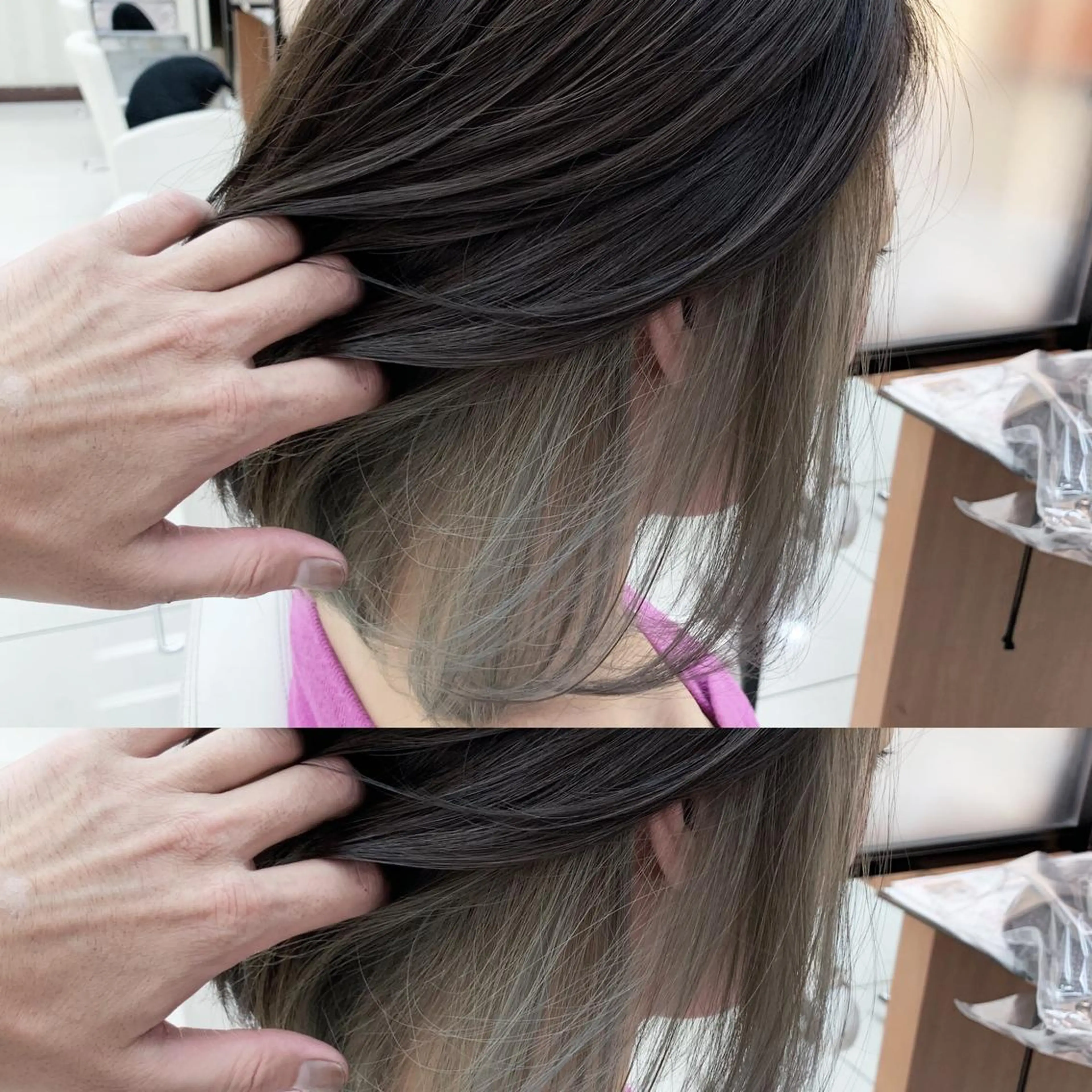 ショート カラー インナーカラー カット ヘアカラー N° jillva ♦️川端裕司♦️のヘアスタイル