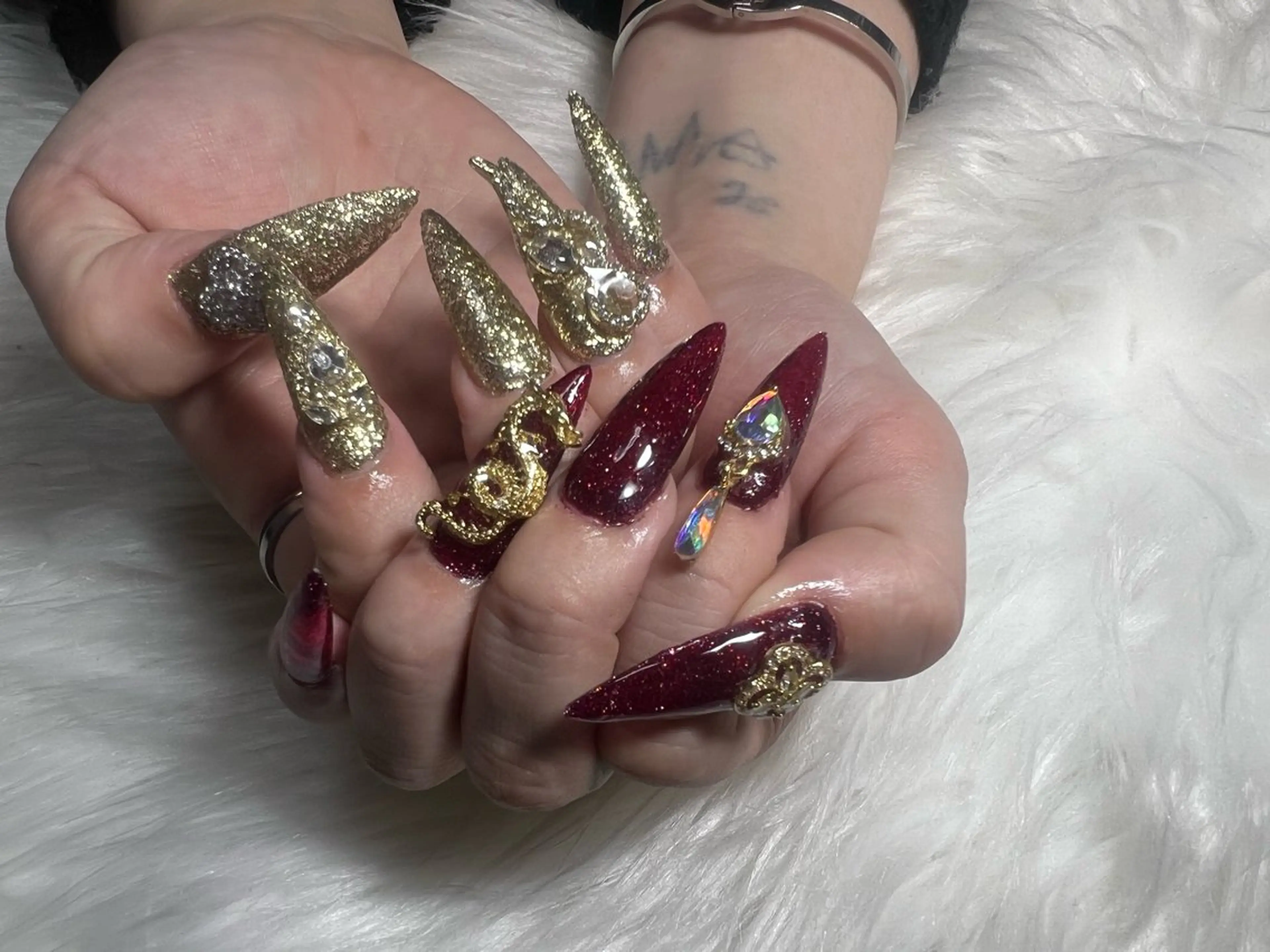 ネイル 成人式 Ruana Nailのネイルデザイン