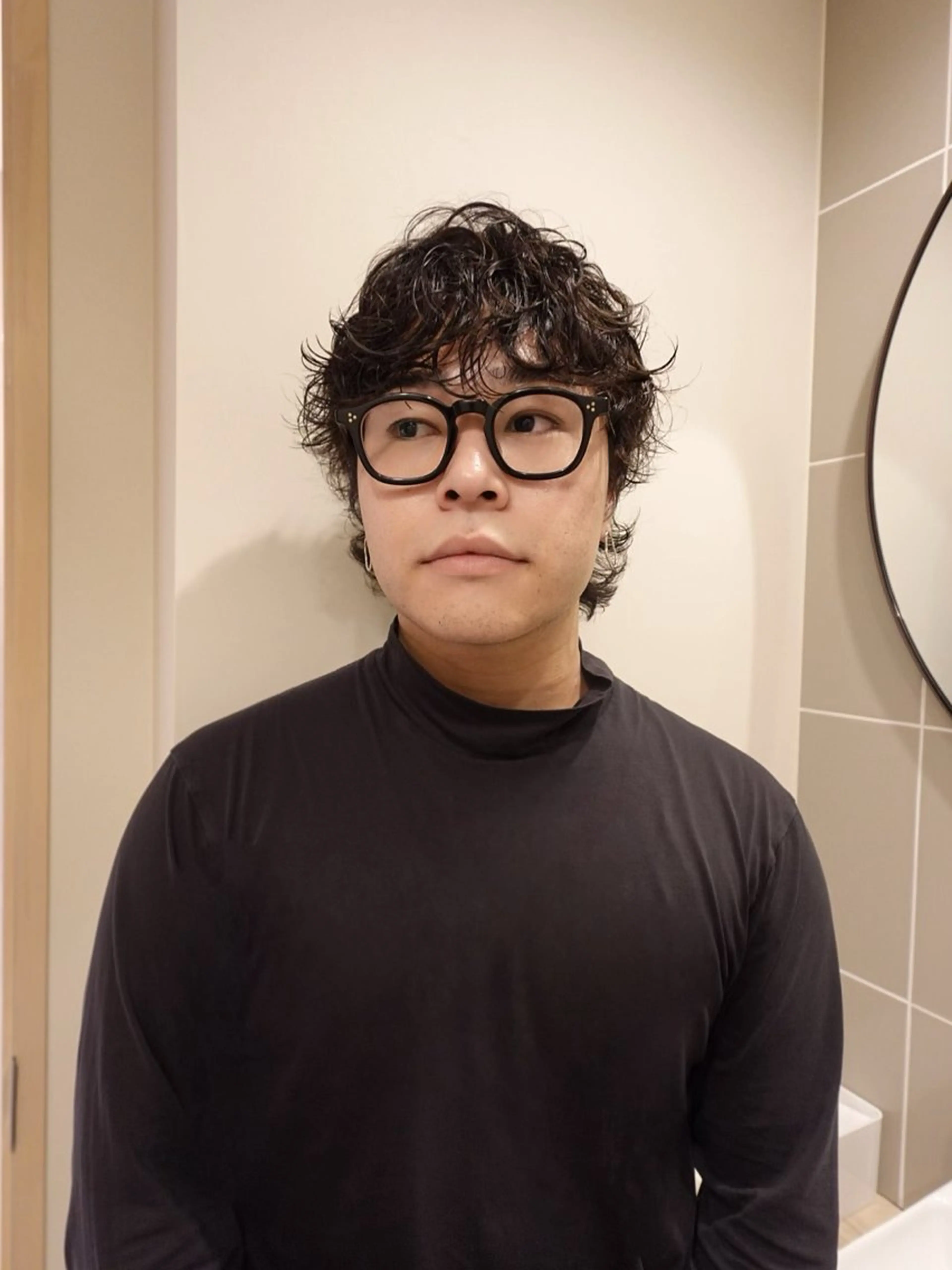 メンズ メンズパーマ 🎀縮毛矯正／ パーマ／りんのヘアスタイル