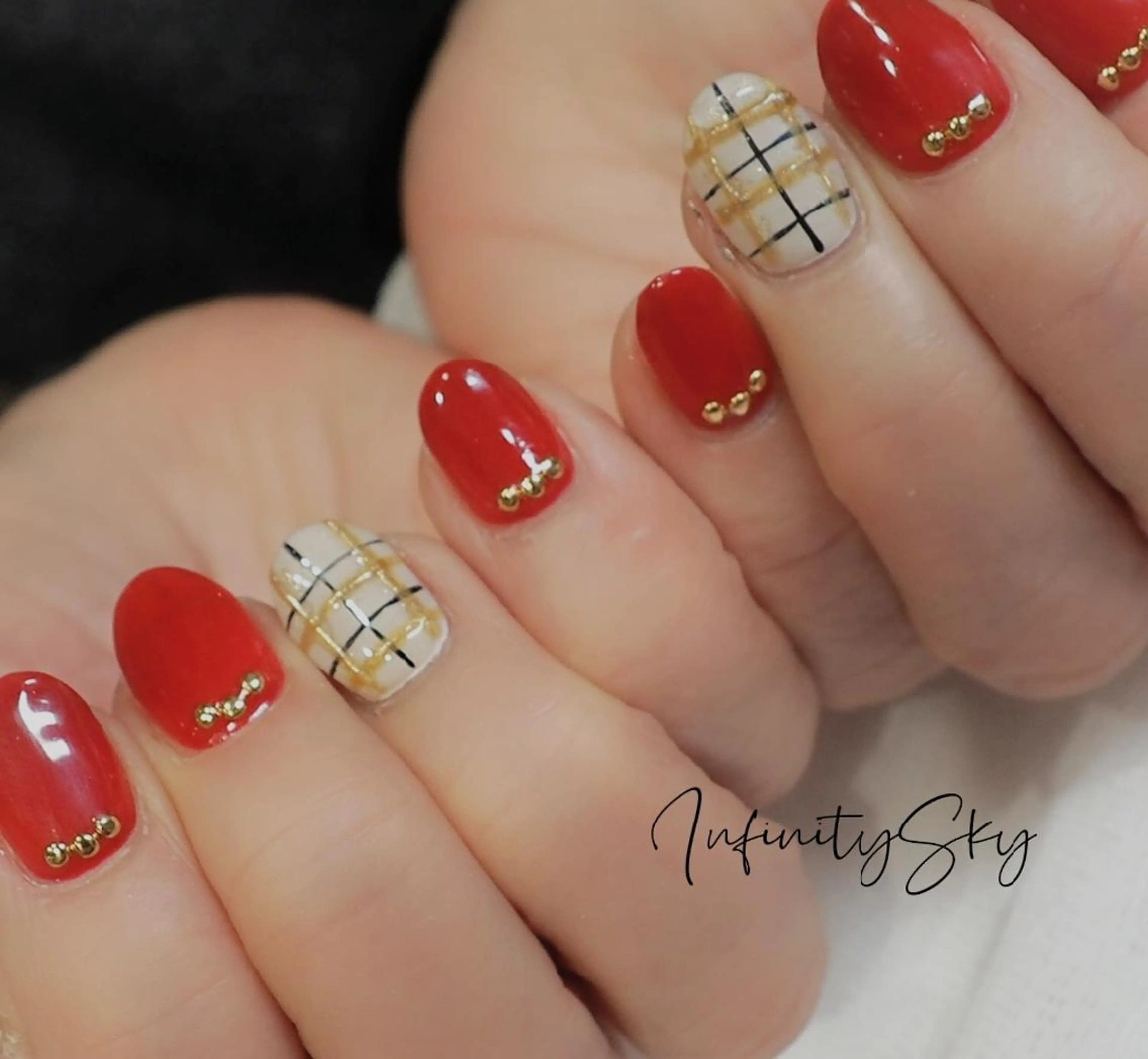 ネイル infinity skyのネイルデザイン