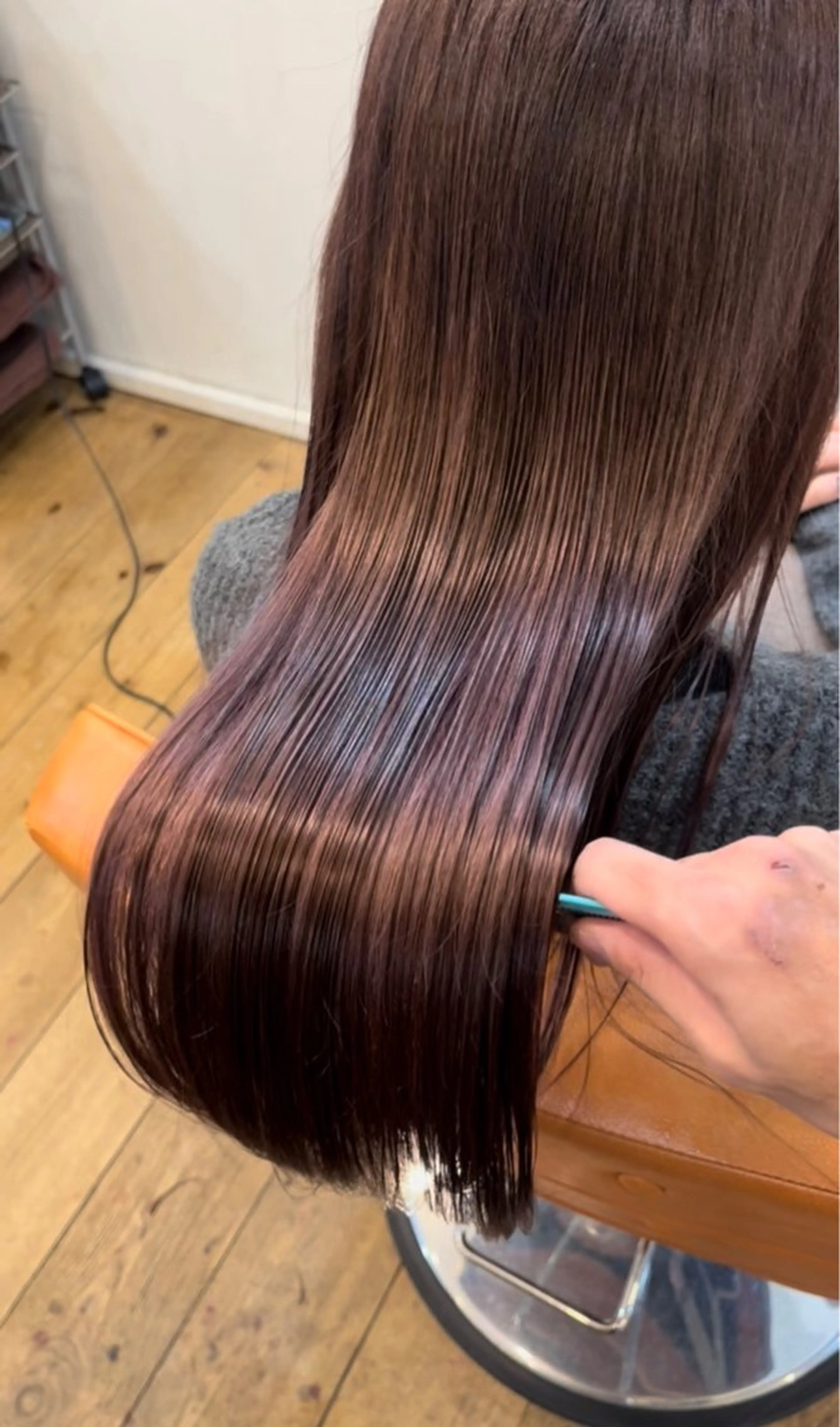 ロング ⚪️髪質改善 縮毛 店長 コウ⚪️のヘアスタイル