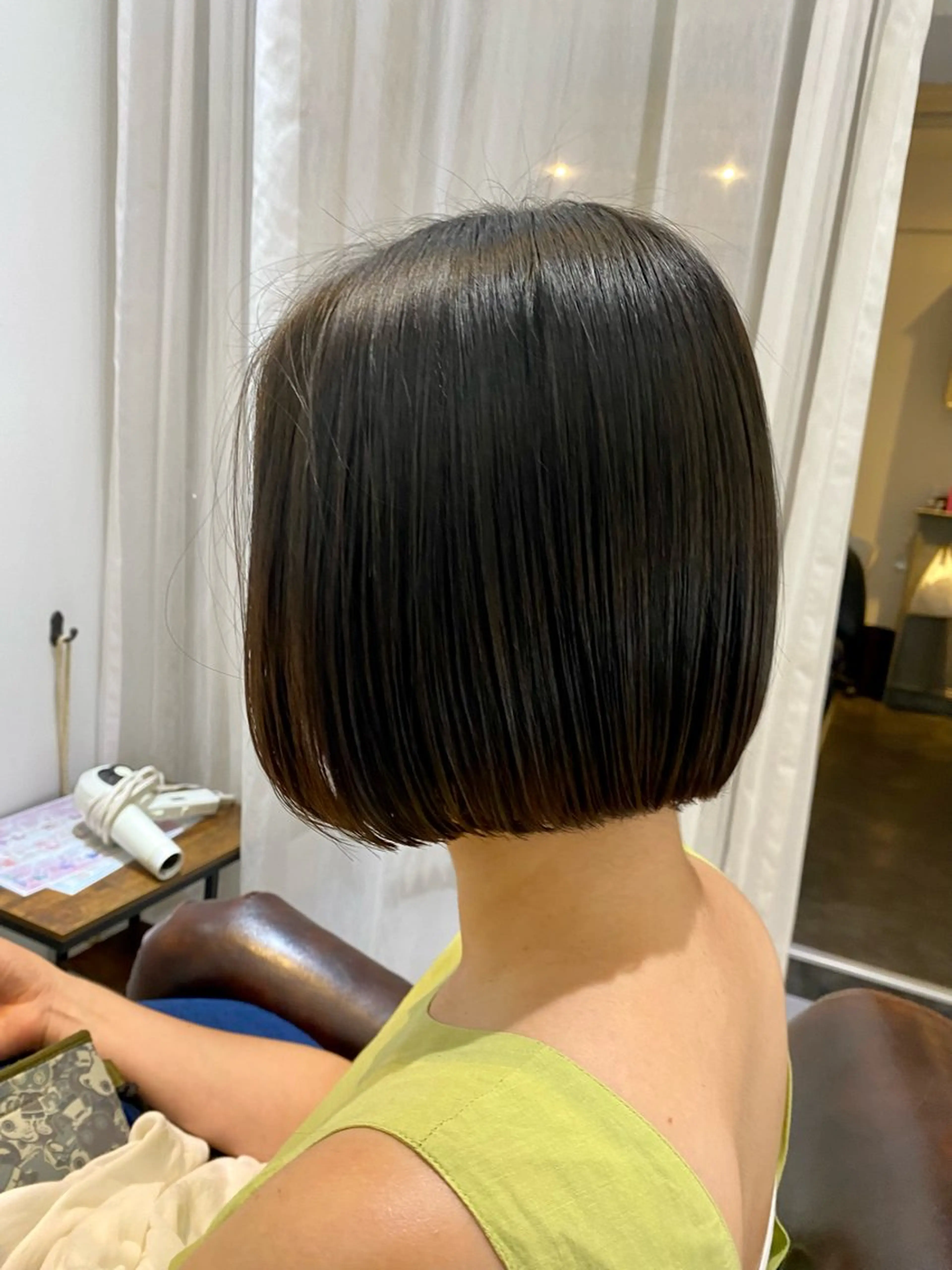 ショート カラー ボブ abinto total beauty所属・柴田 大輔のヘアスタイル