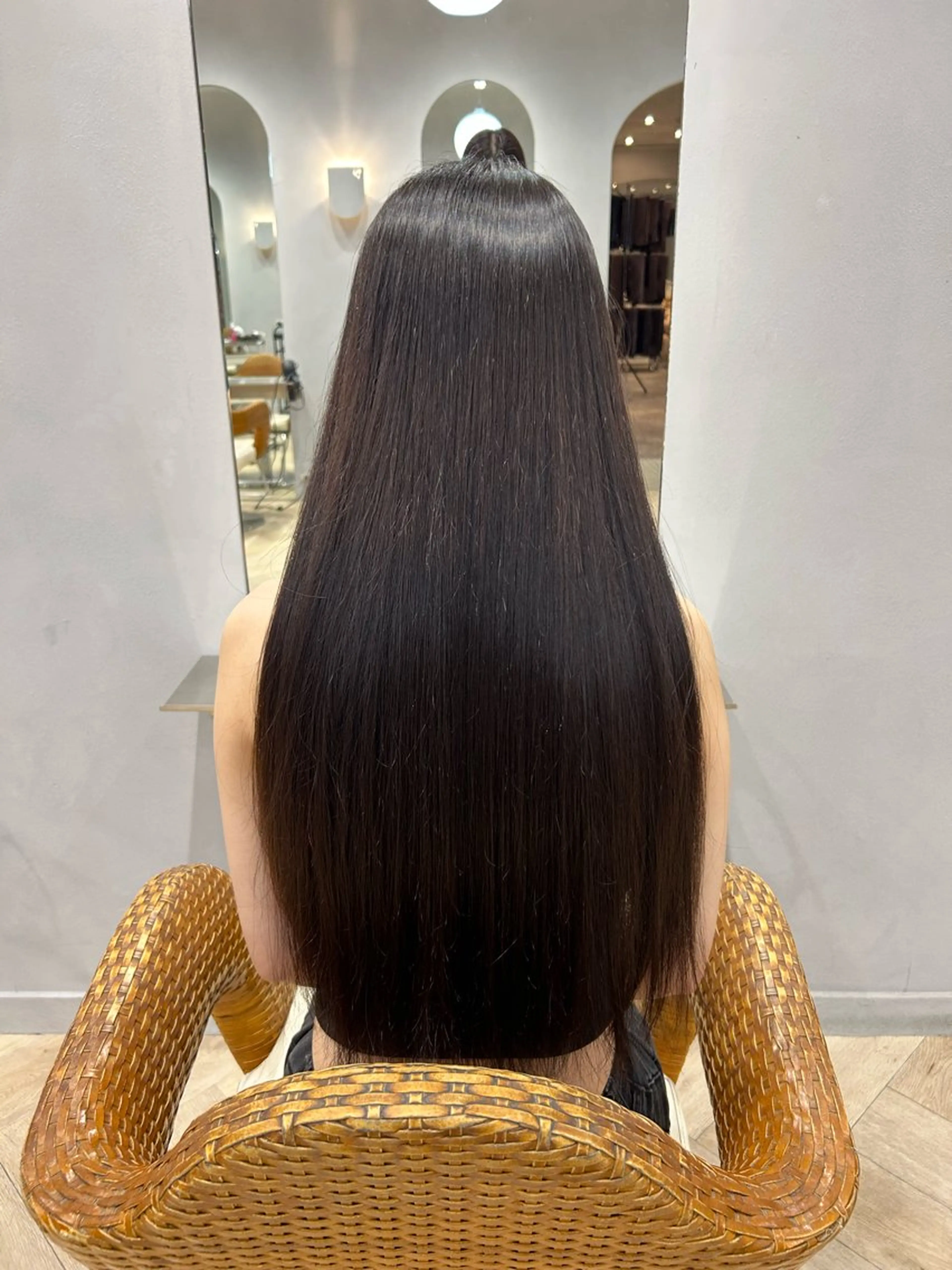 ロング トリートメント 柴田 千春のヘアスタイル