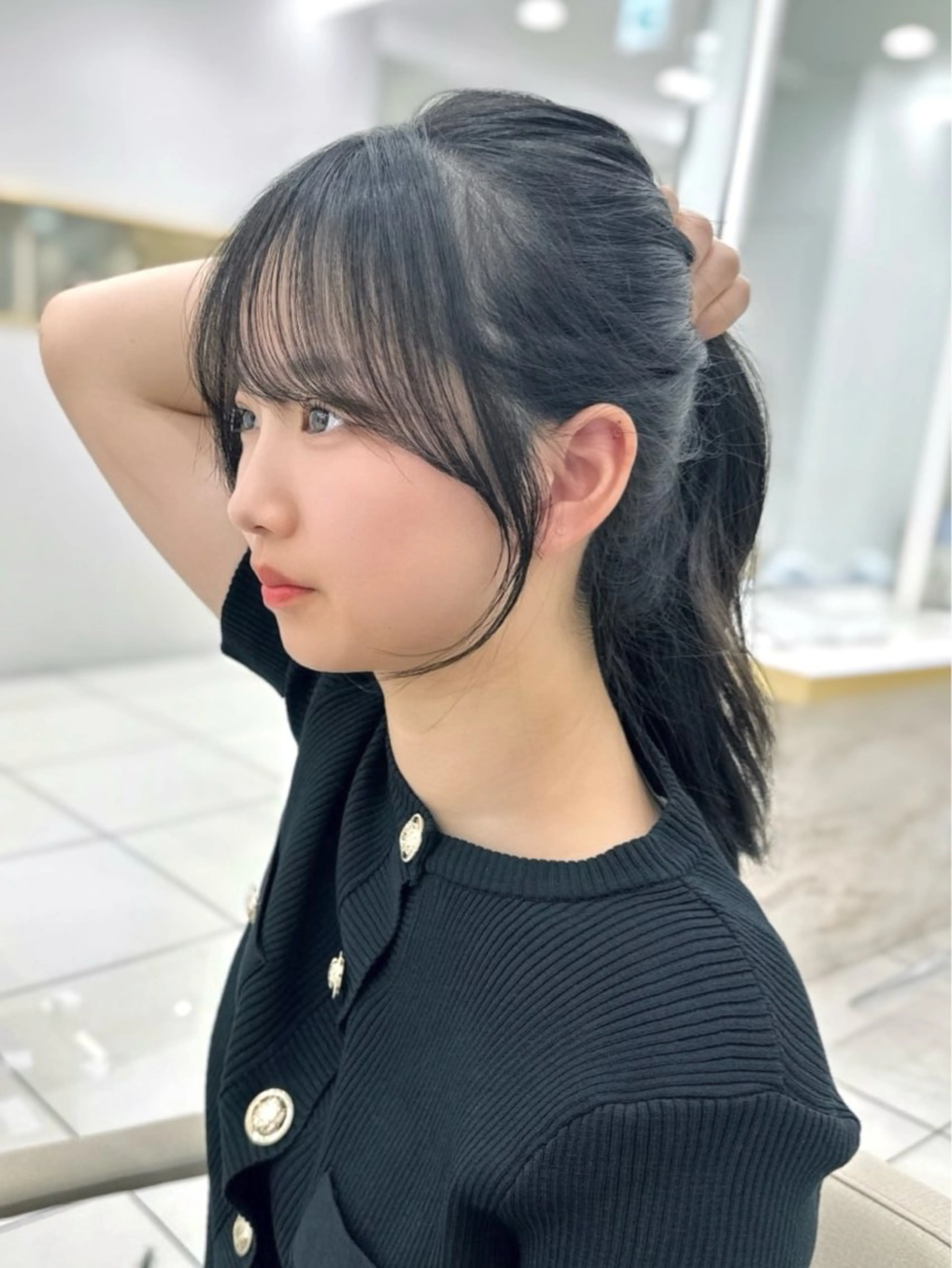 ロング カラー MAEUL luna所属・前髪顔周り/レイヤー 韓国/桔川恒のヘアスタイル