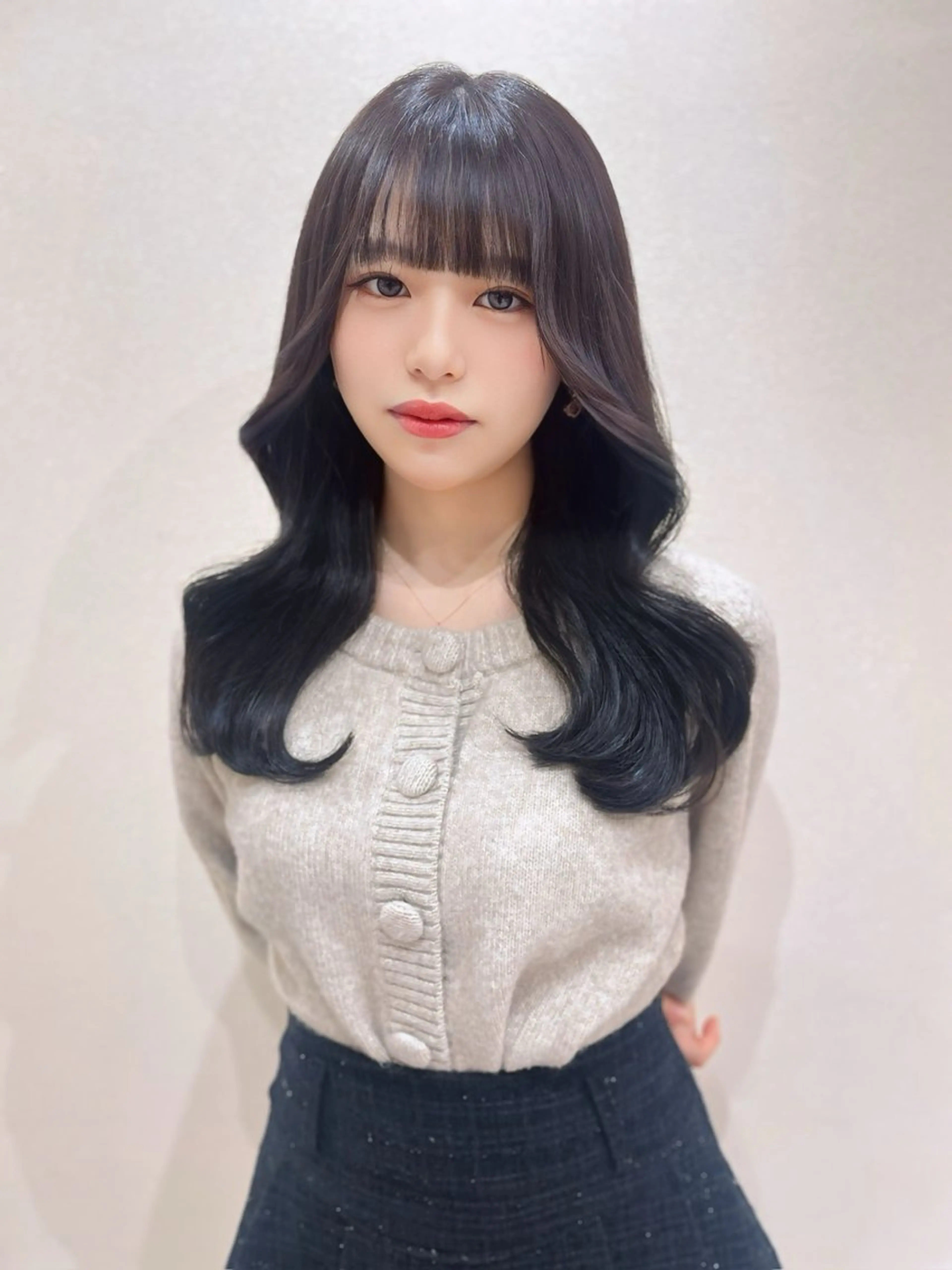 ロング カット ヘアカラー トリートメント 似合わせのプロ🕊 美髪矯正/ioriのヘアスタイル