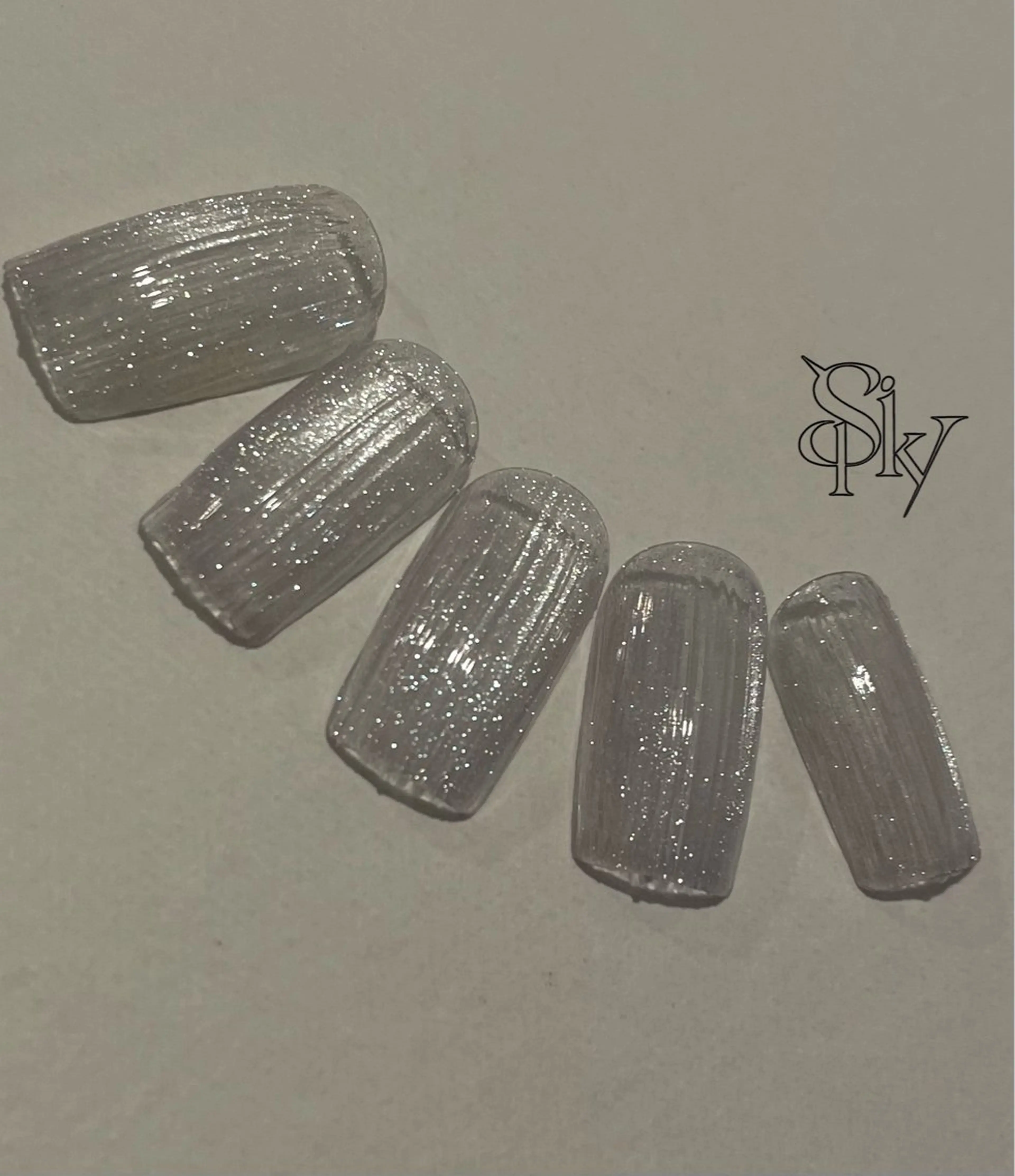 ネイル ハンドネイル Spiky とうげ ふうかのネイルデザイン