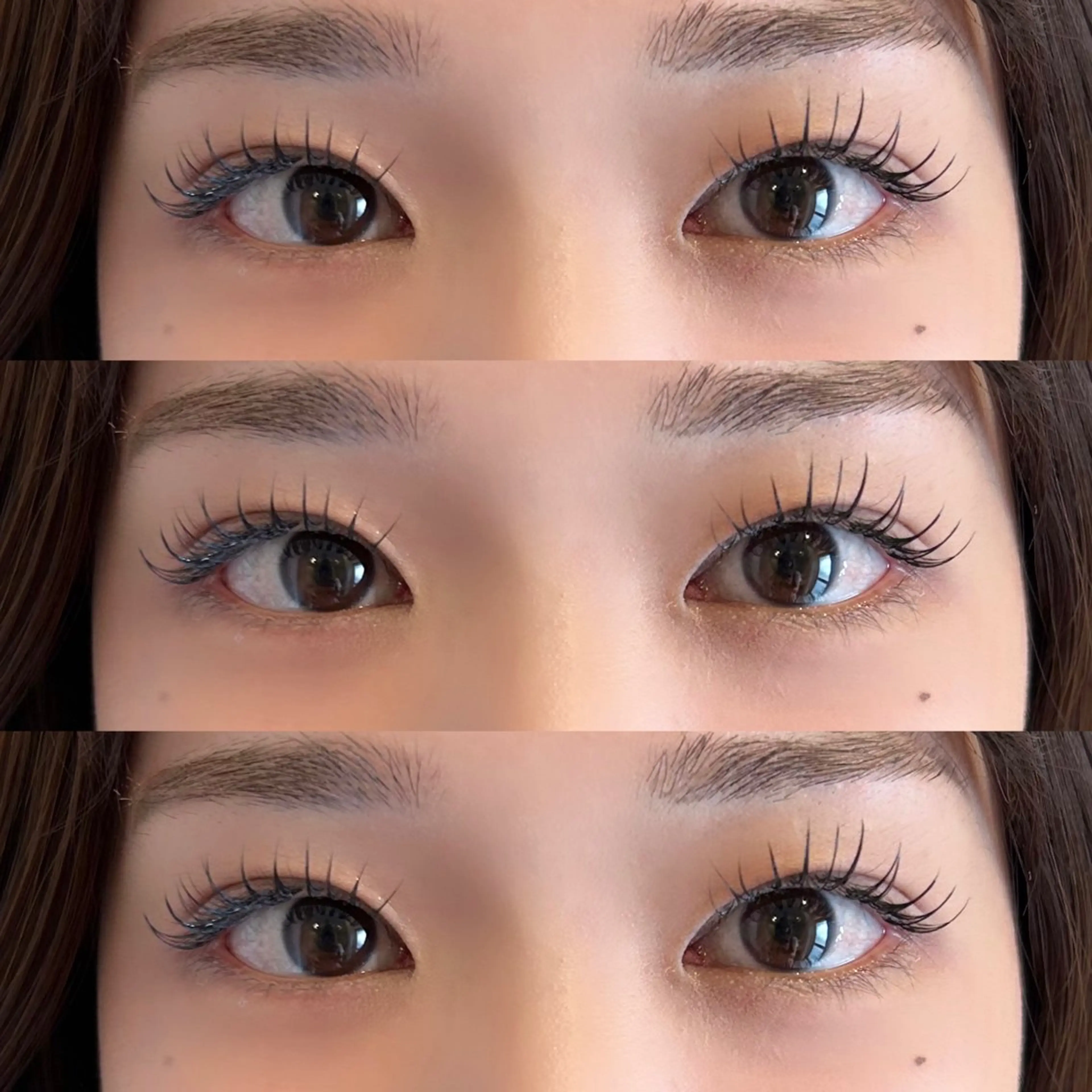 マツエク・マツパ 束感まつ毛 フラットラッシュ ナチュラル ハシモト ナオのマツエク・マツパデザイン