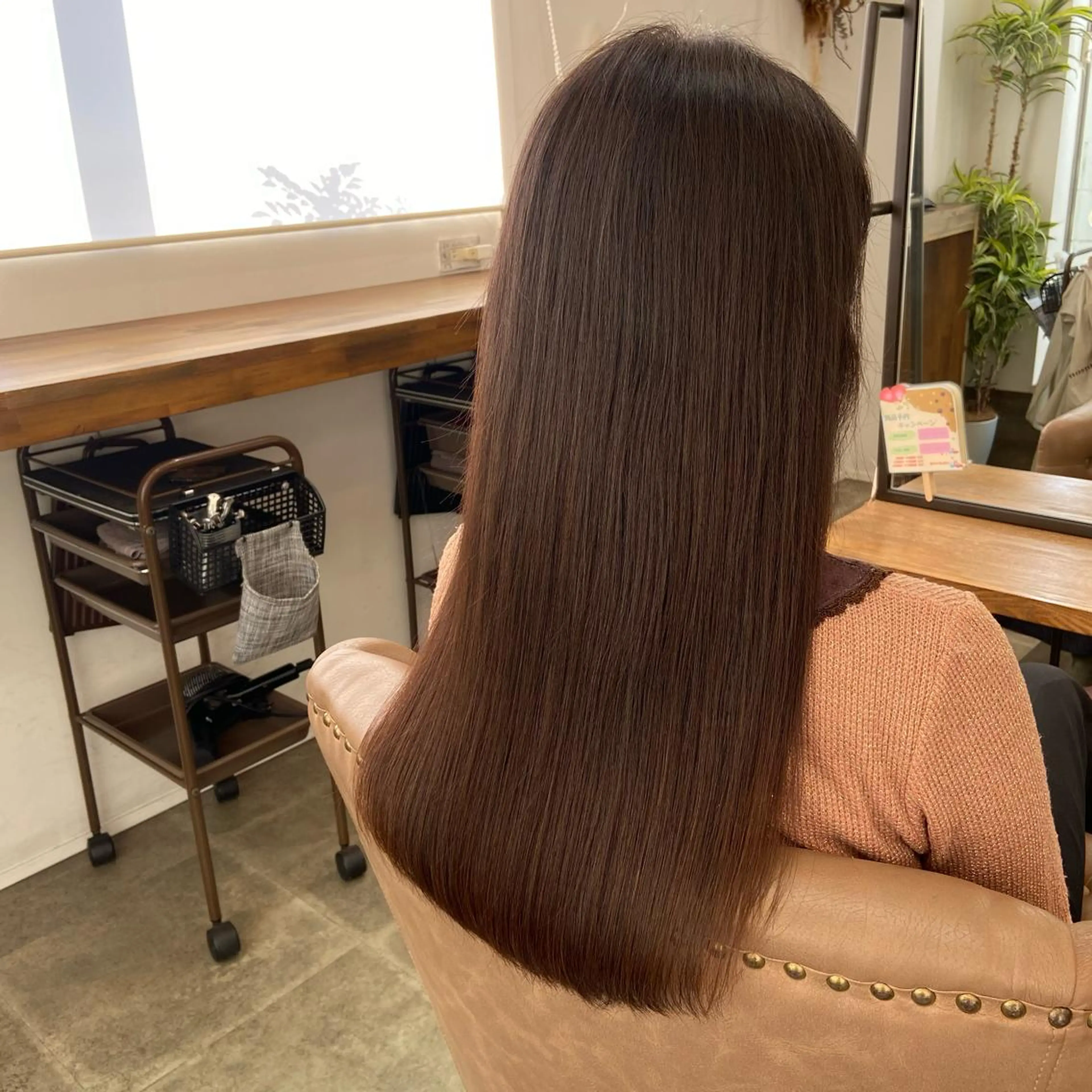 ロング 松本 玲菜のヘアスタイル