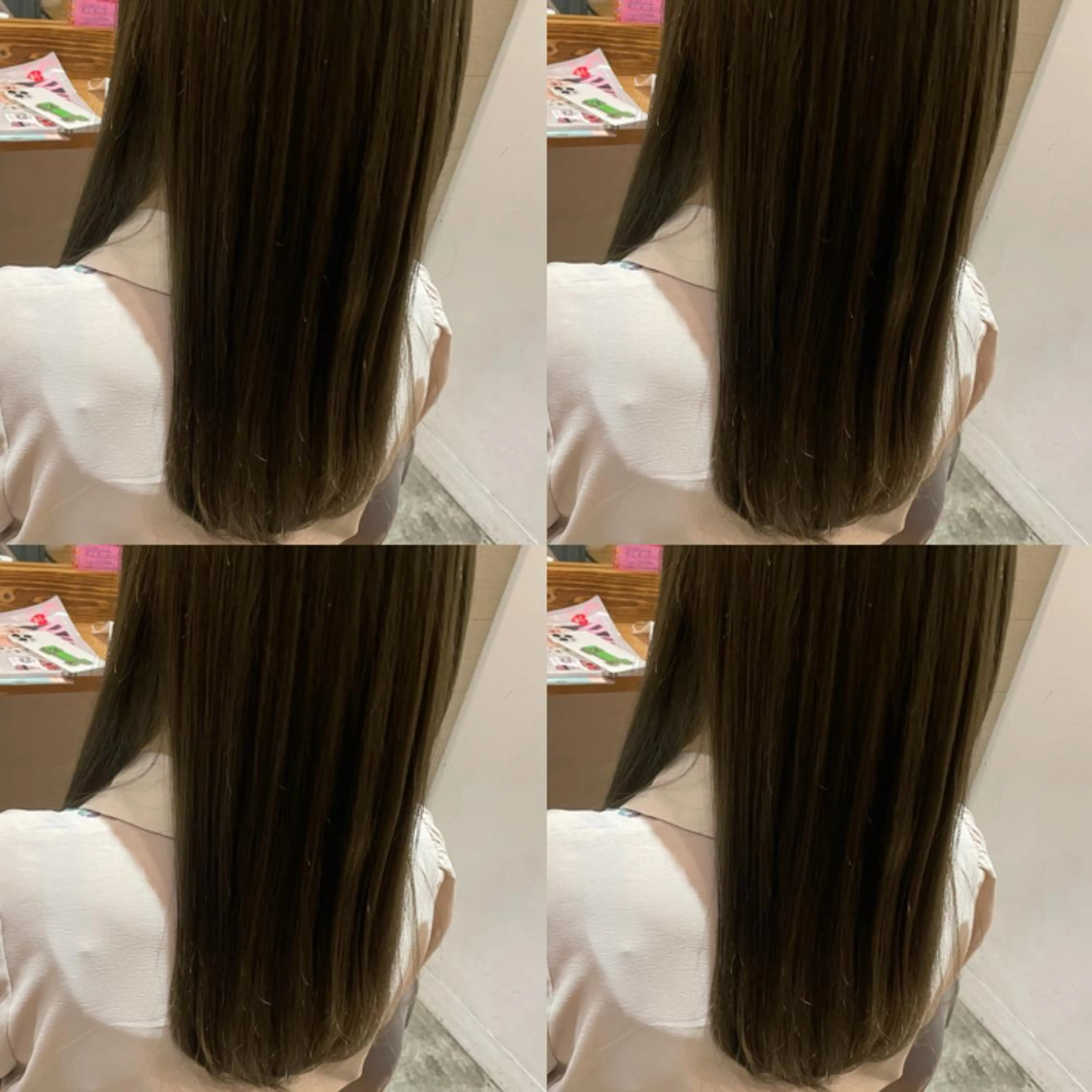 セミロング カラー Minami. 🩵 再現性特化ヘアのヘアスタイル