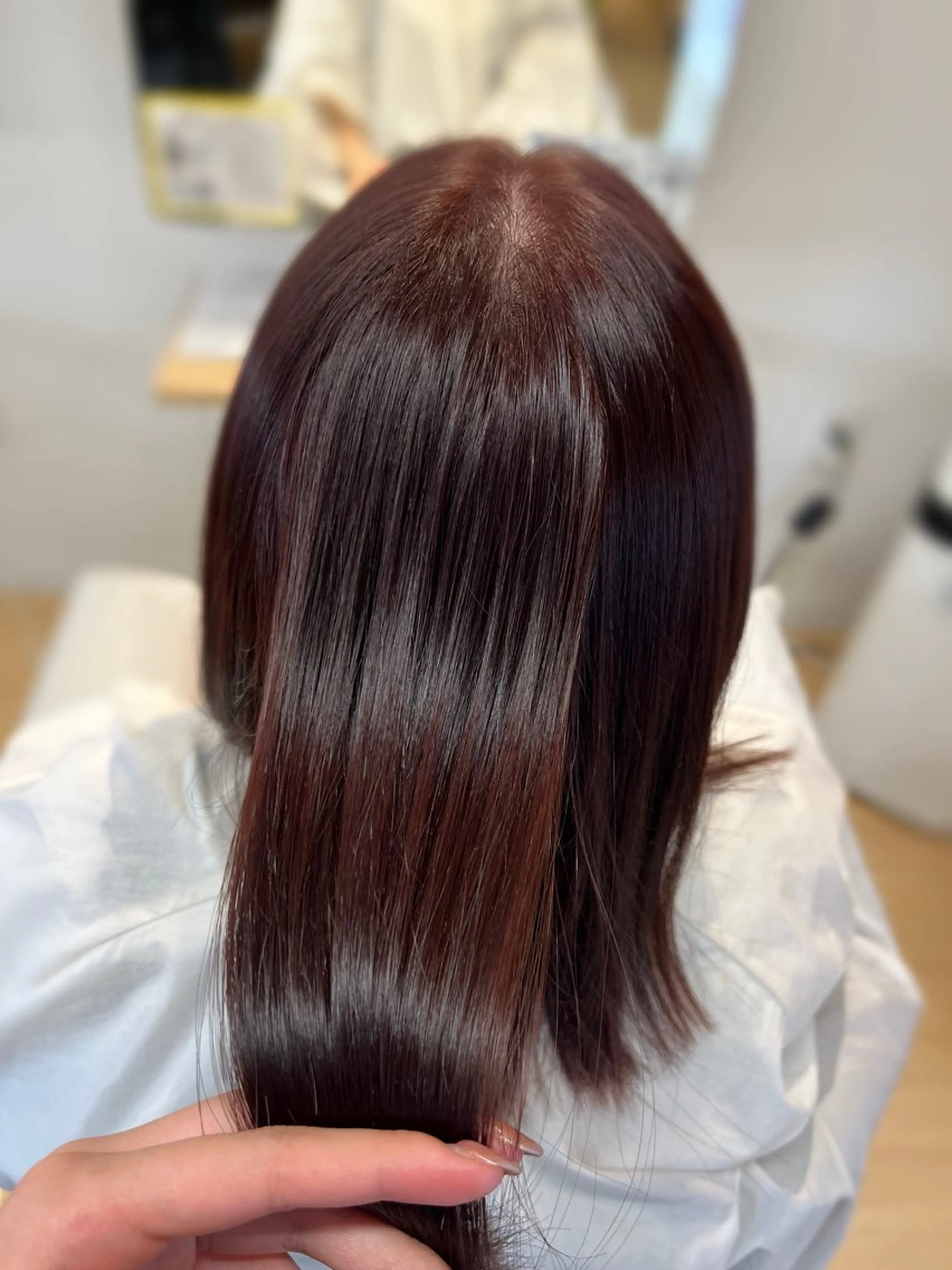 ミディアム Haruka✄﻿ 透明感カラー🫧🌙のヘアスタイル