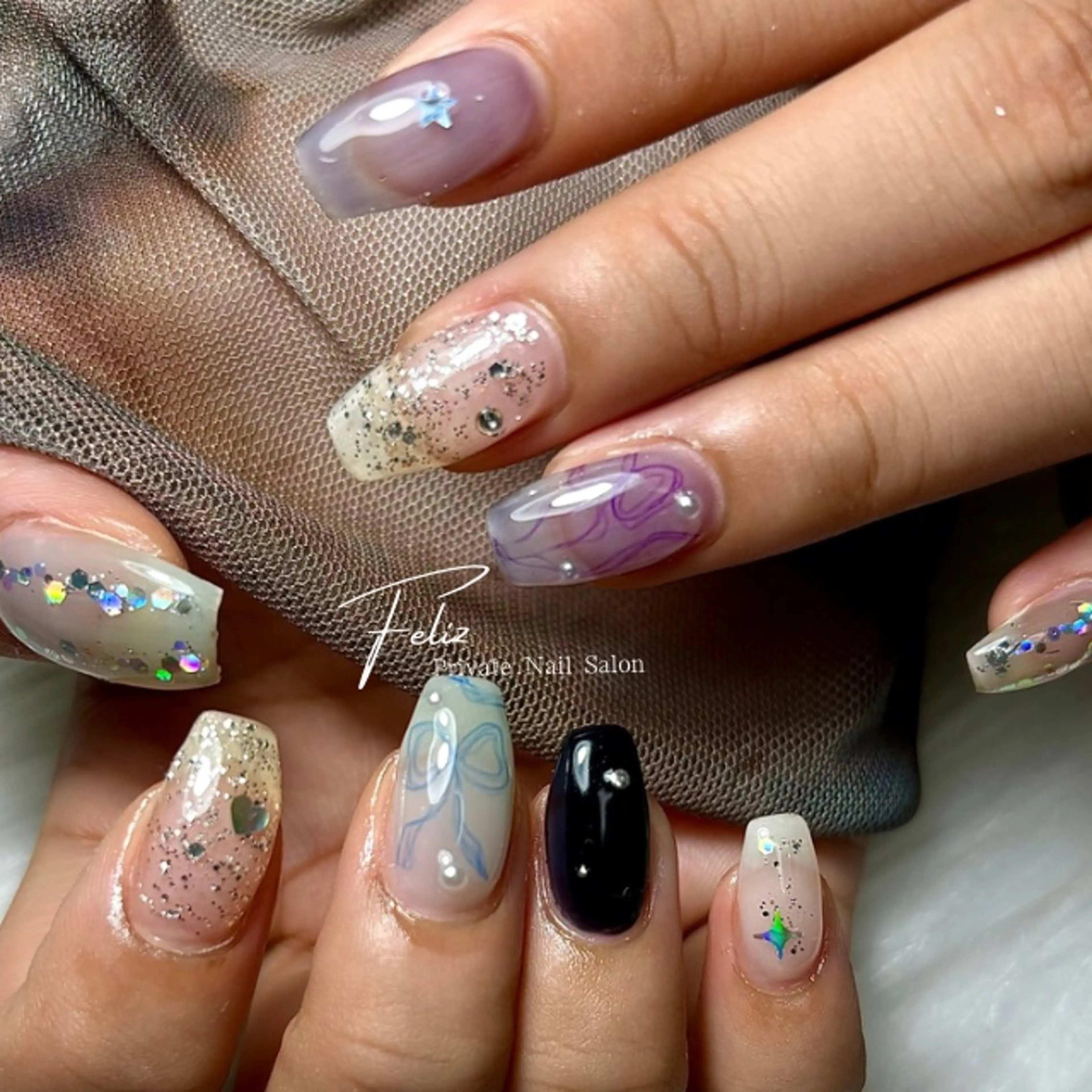 ネイル ハンドネイル ハンドケア Feliz所属・Feliz 楽しいネイルサロンのネイルデザイン