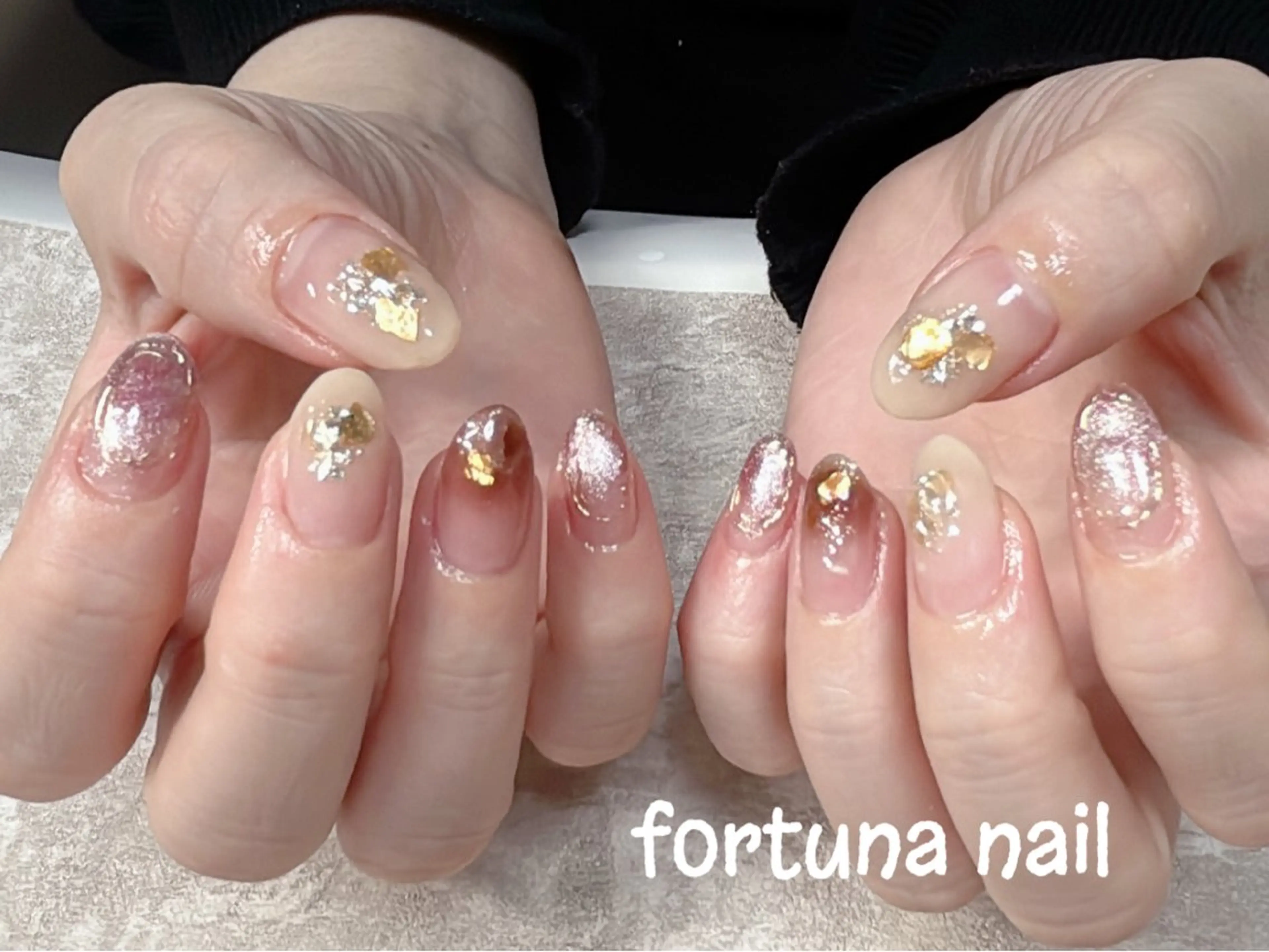 ネイル ハンドネイル Nail •Head スパFortunaのネイルデザイン