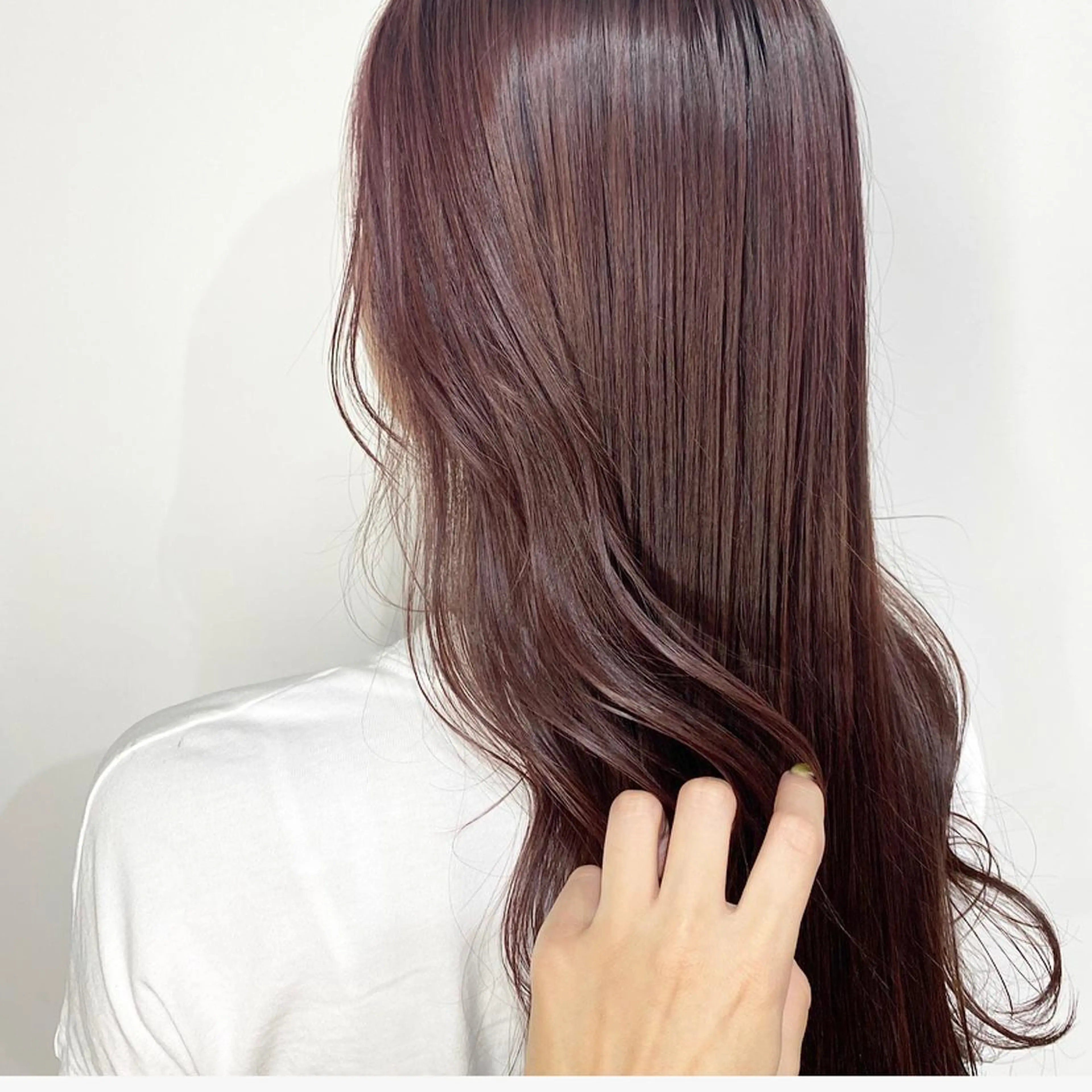 ロング 家里 圭子のヘアスタイル