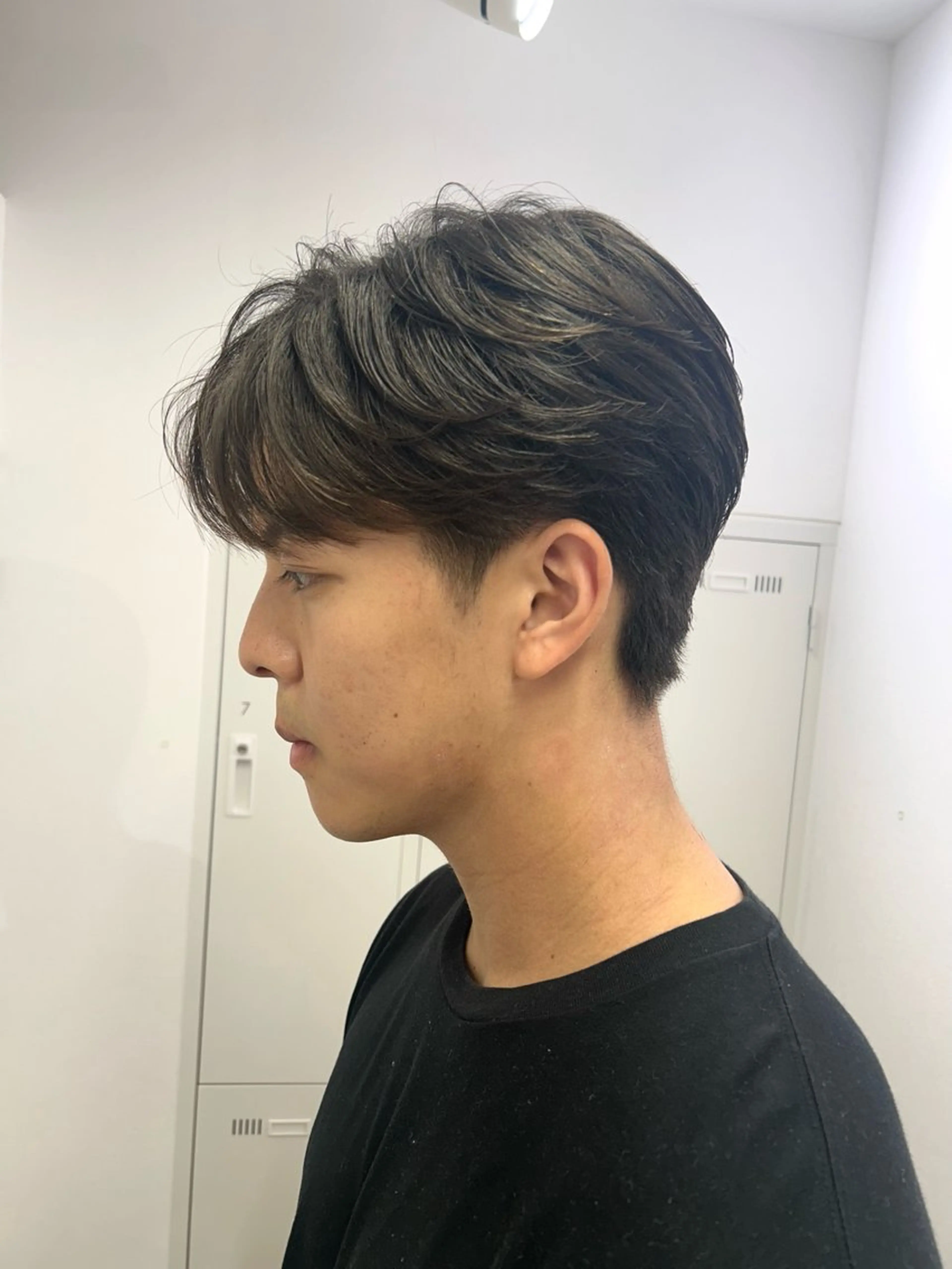 ミディアム パーマ メンズ カット パーマ ♠️メンズ特化／ 社 由樹♠️のヘアスタイル