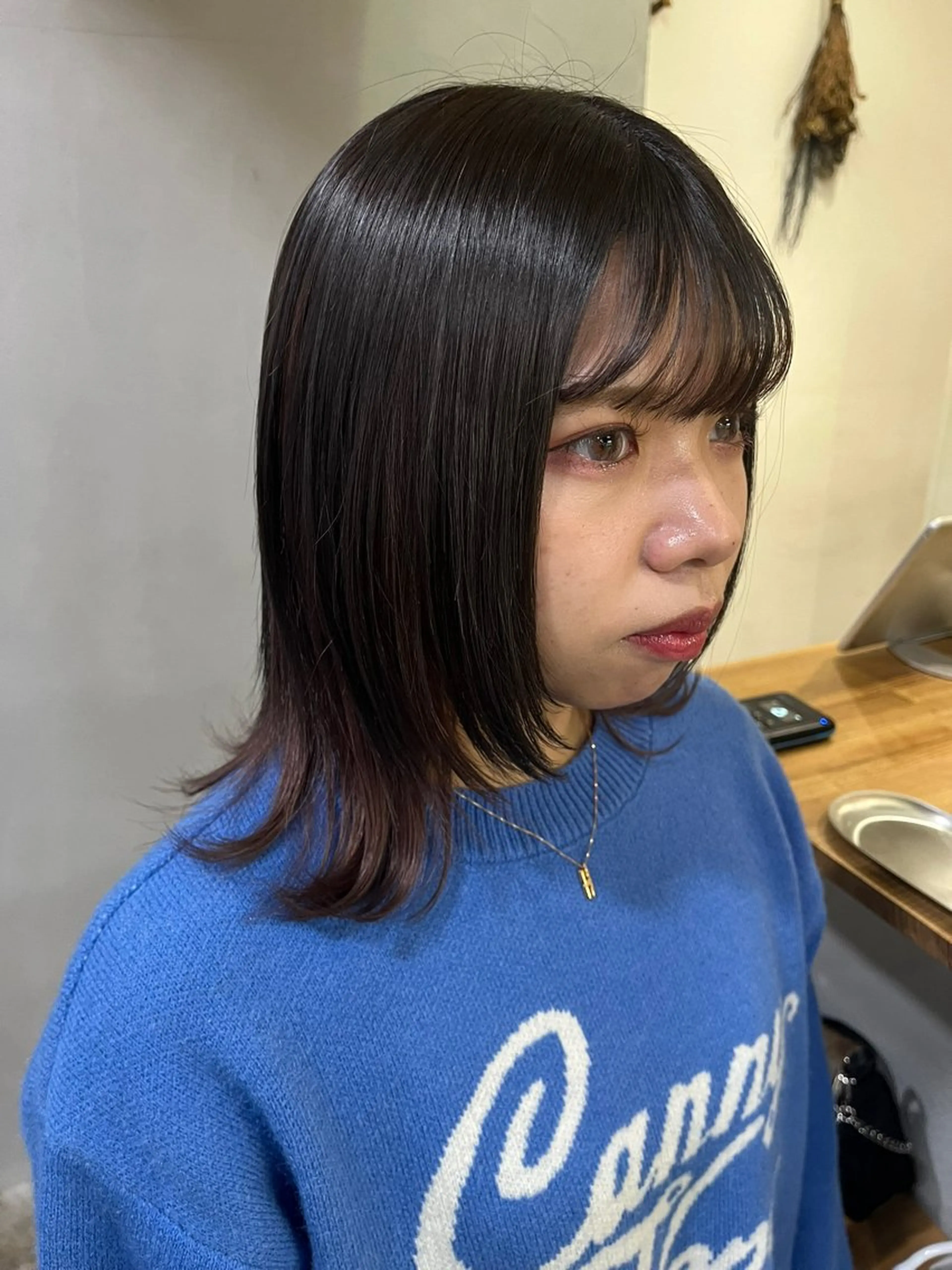 ショート カット ヘアカラー トリートメント アキト/ メンズ/透明感暗髪のヘアスタイル