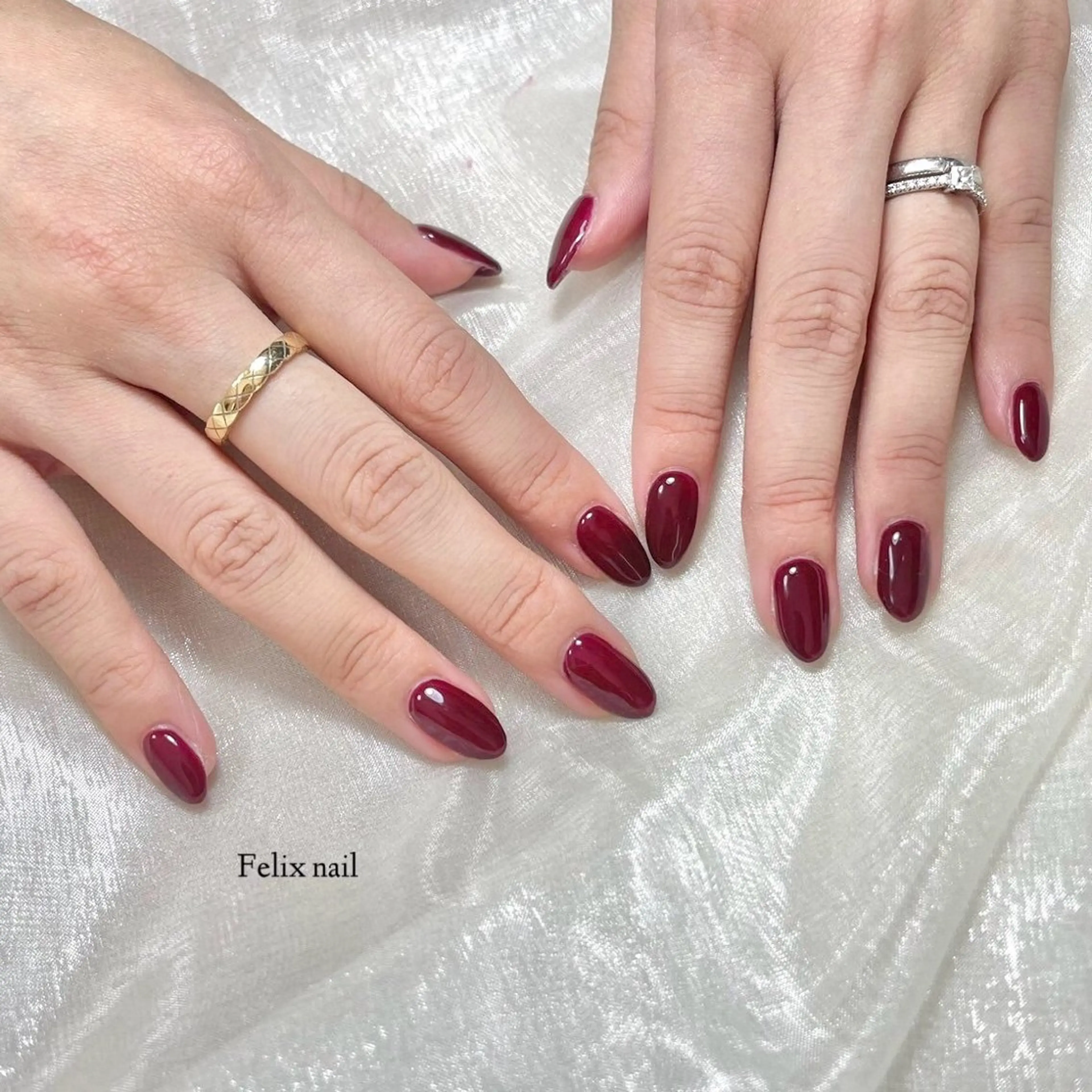 ネイル オフィスネイル ハンドネイル フェリックスネイル 大人綺麗/トレンドのネイルデザイン
