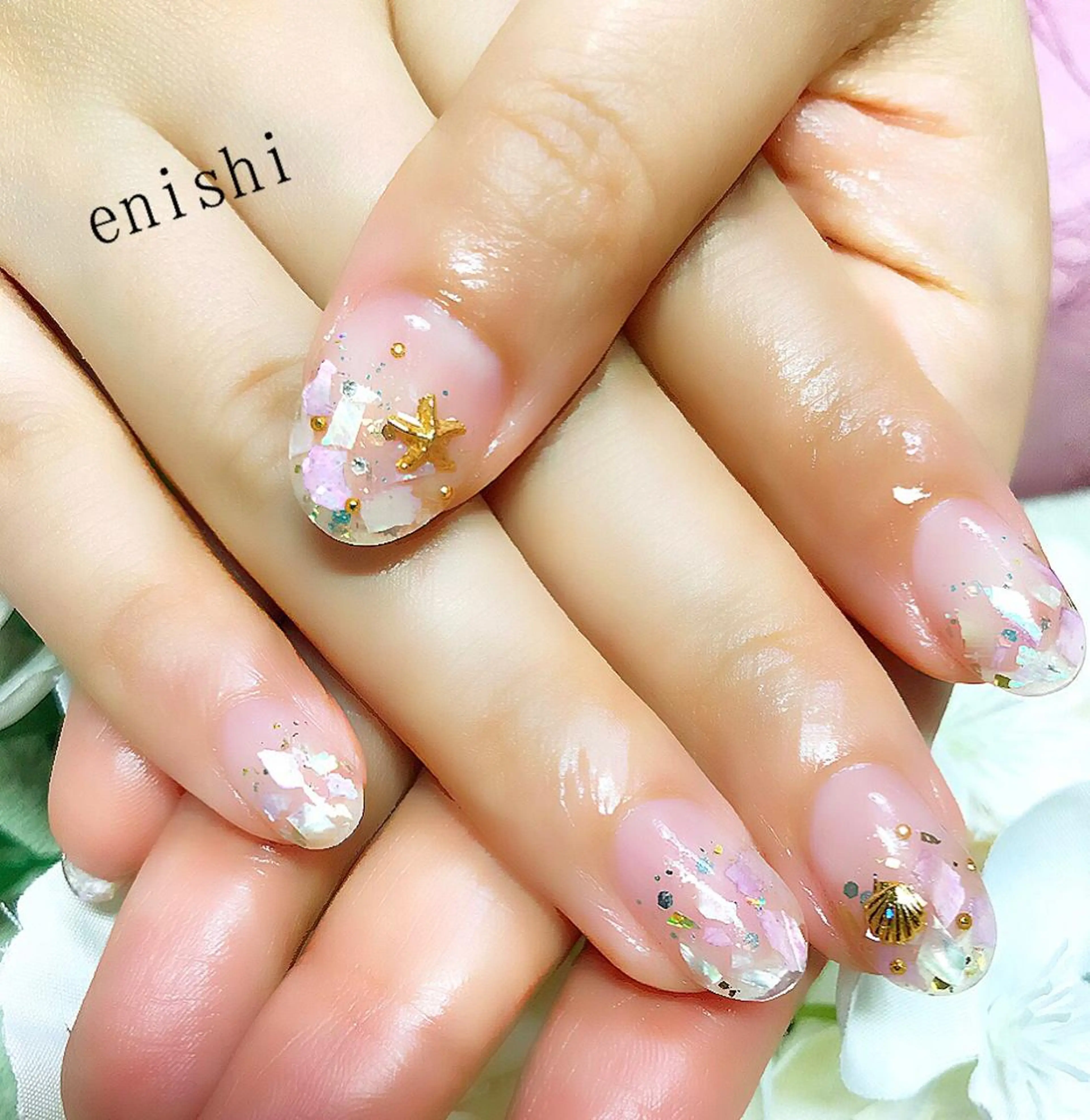 ネイル 持ち込み Nail Salon enishiのネイルデザイン