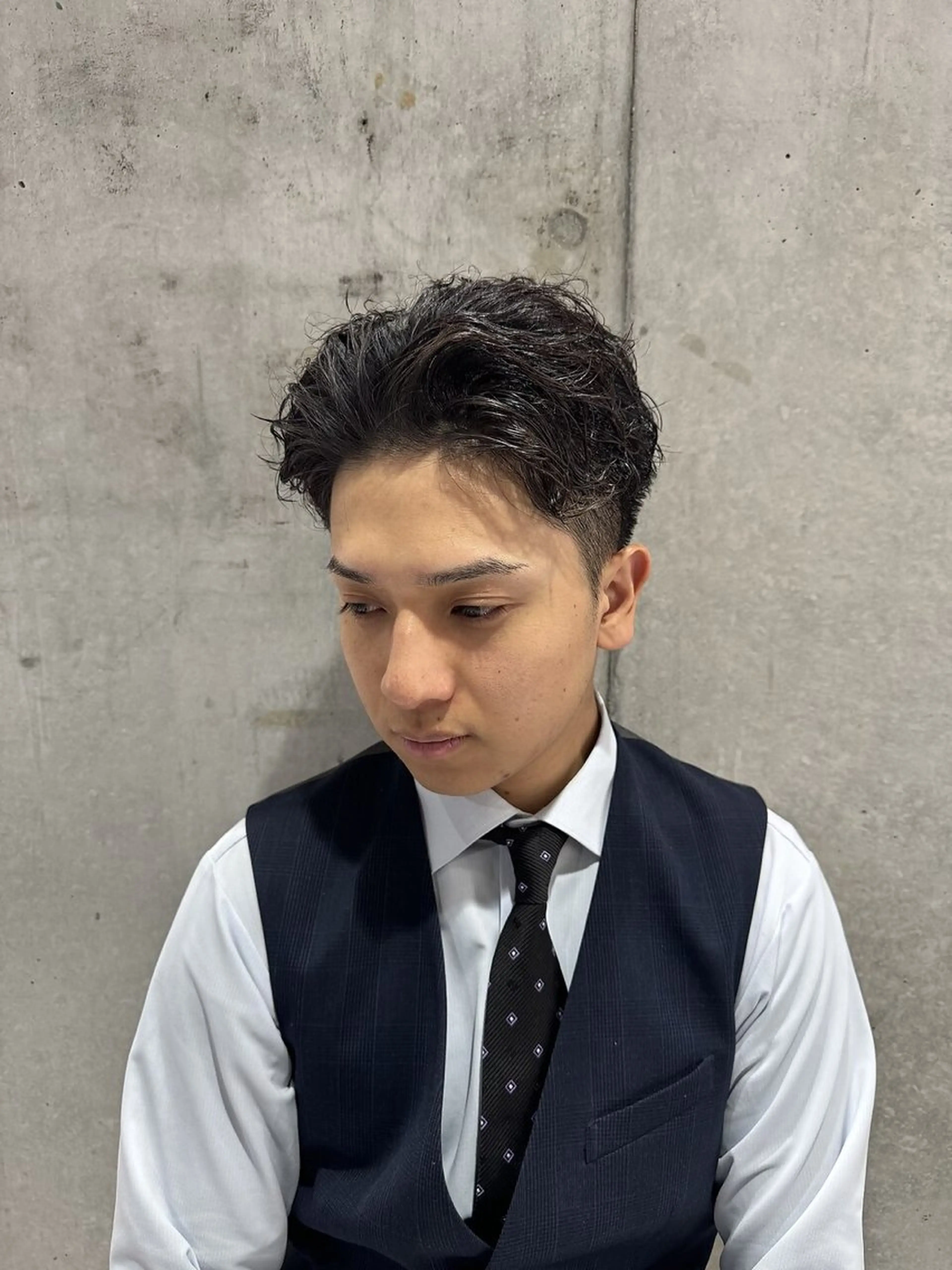 メンズカット➕眉ワックスの写真