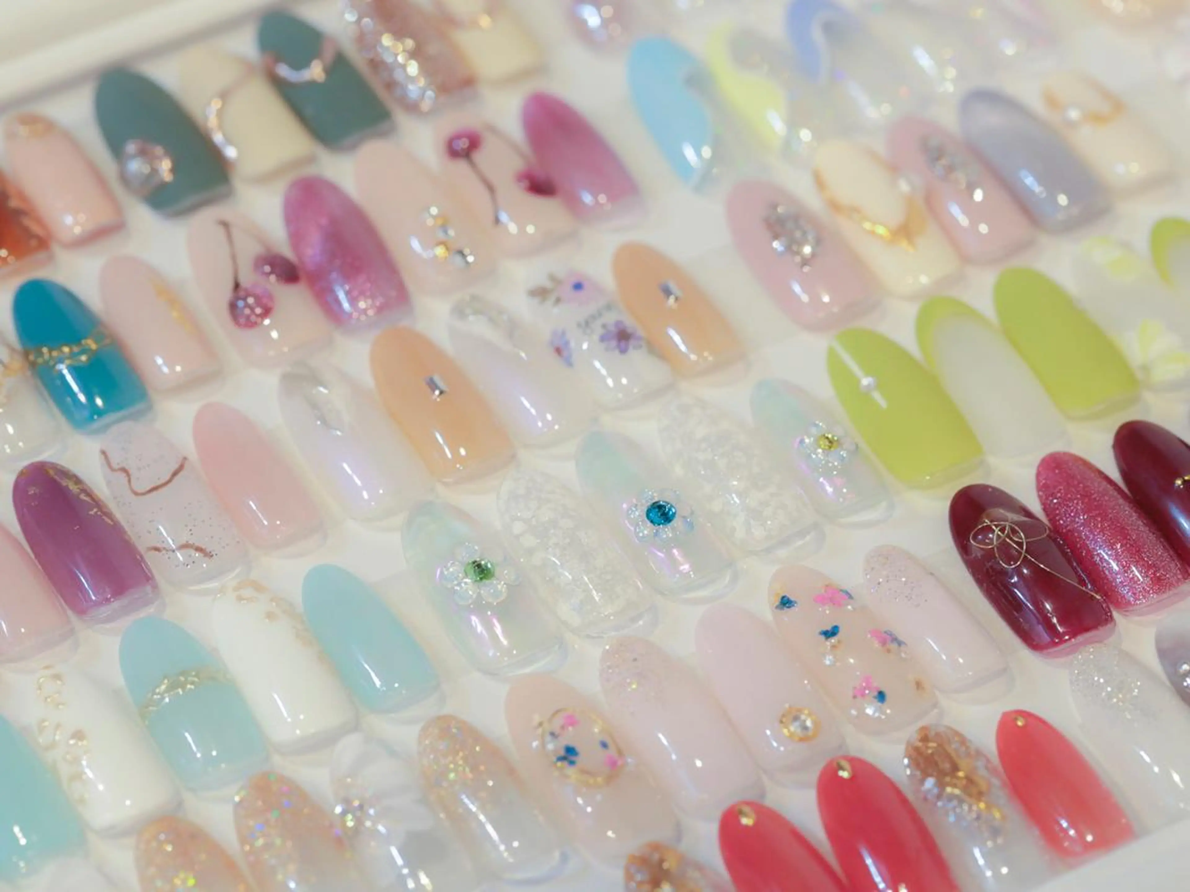 ネイル ハンドネイル Protea ❁⃘*.ﾟ清家 美穂のネイルデザイン