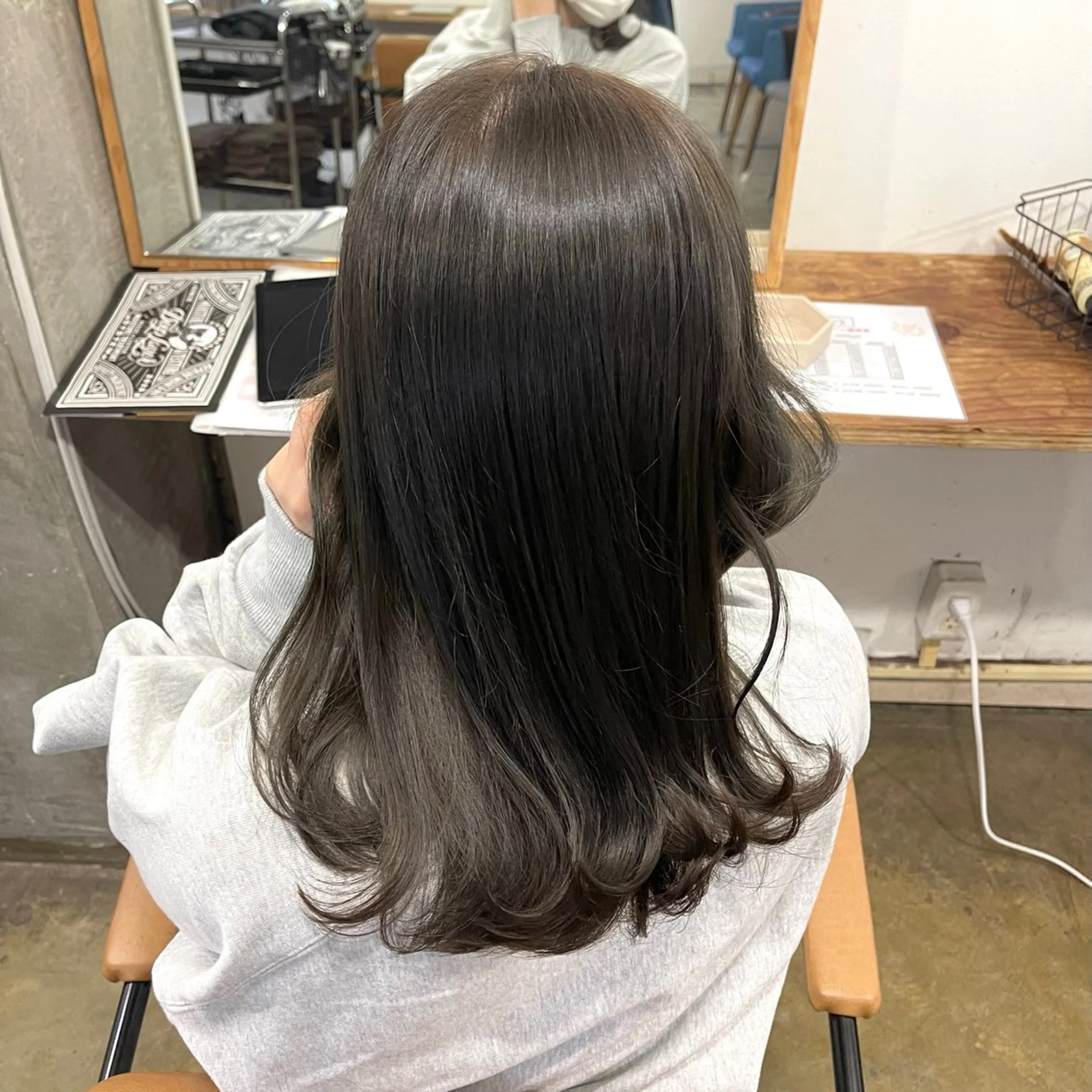 ミディアム ヘアカラー トリートメント ナカヤマナナエ ♡のヘアスタイル