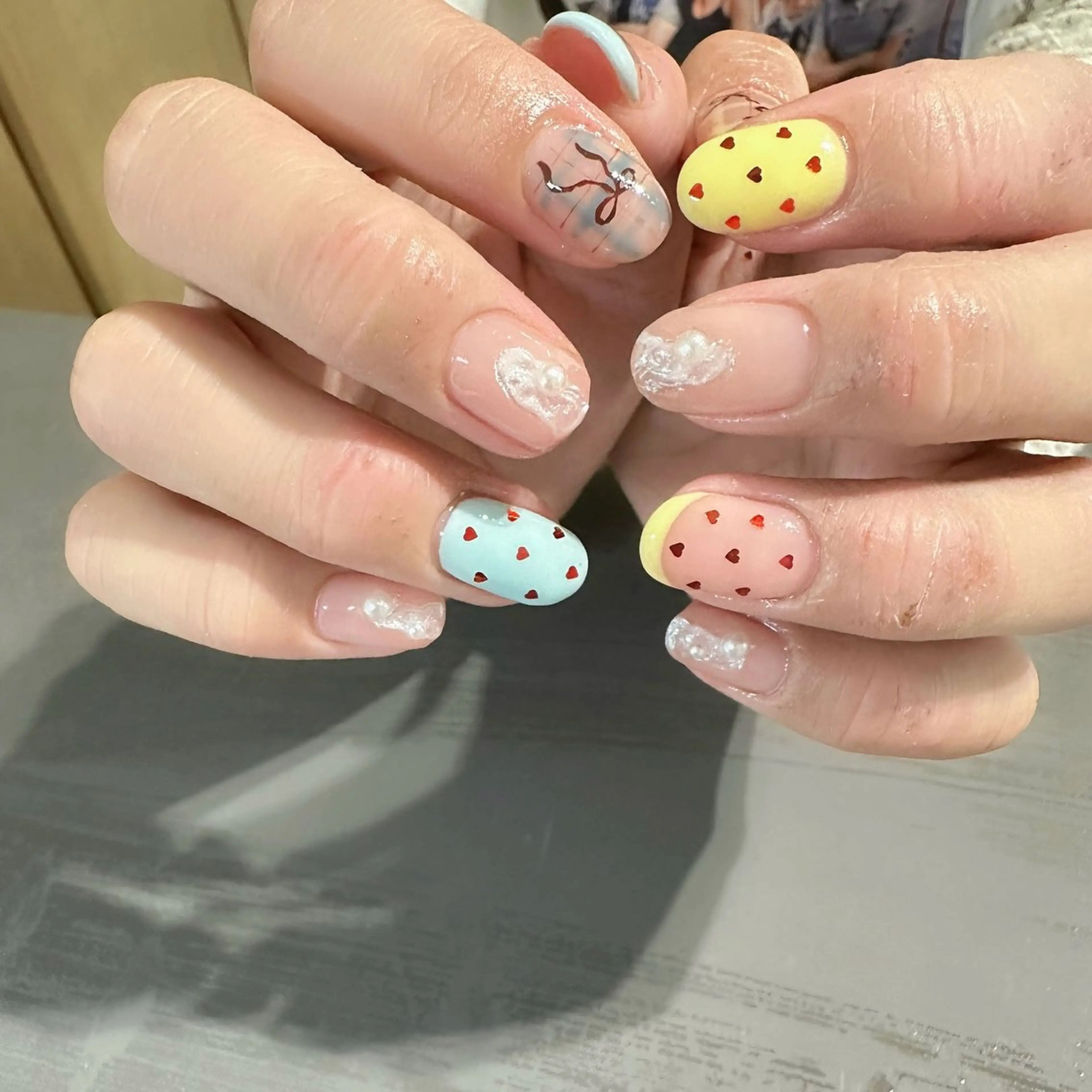 ネイル ハンドネイル tete'o nail RIEのネイルデザイン