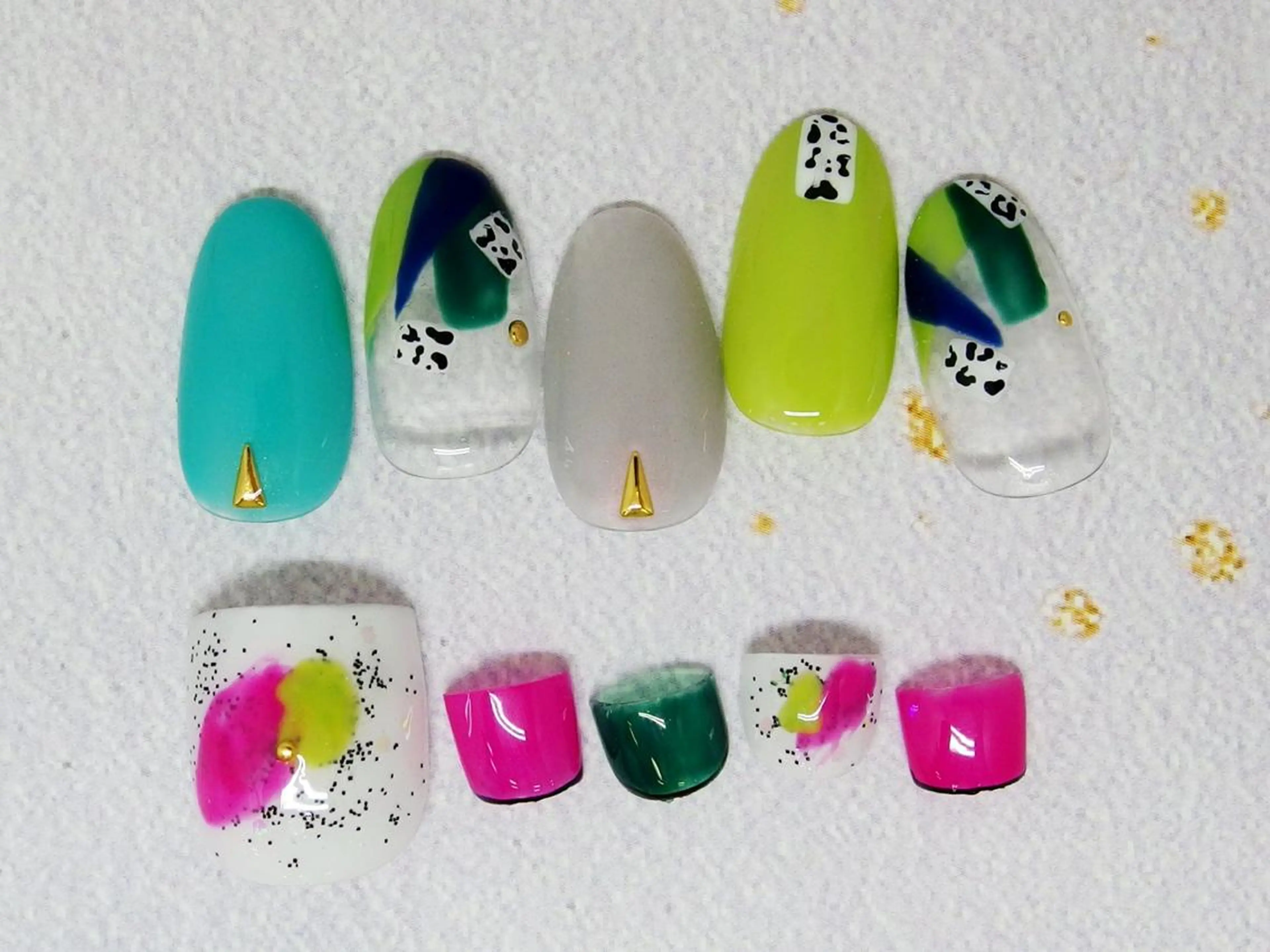 ネイル フットネイル ティーエヌ 金山駅東口店のネイルデザイン