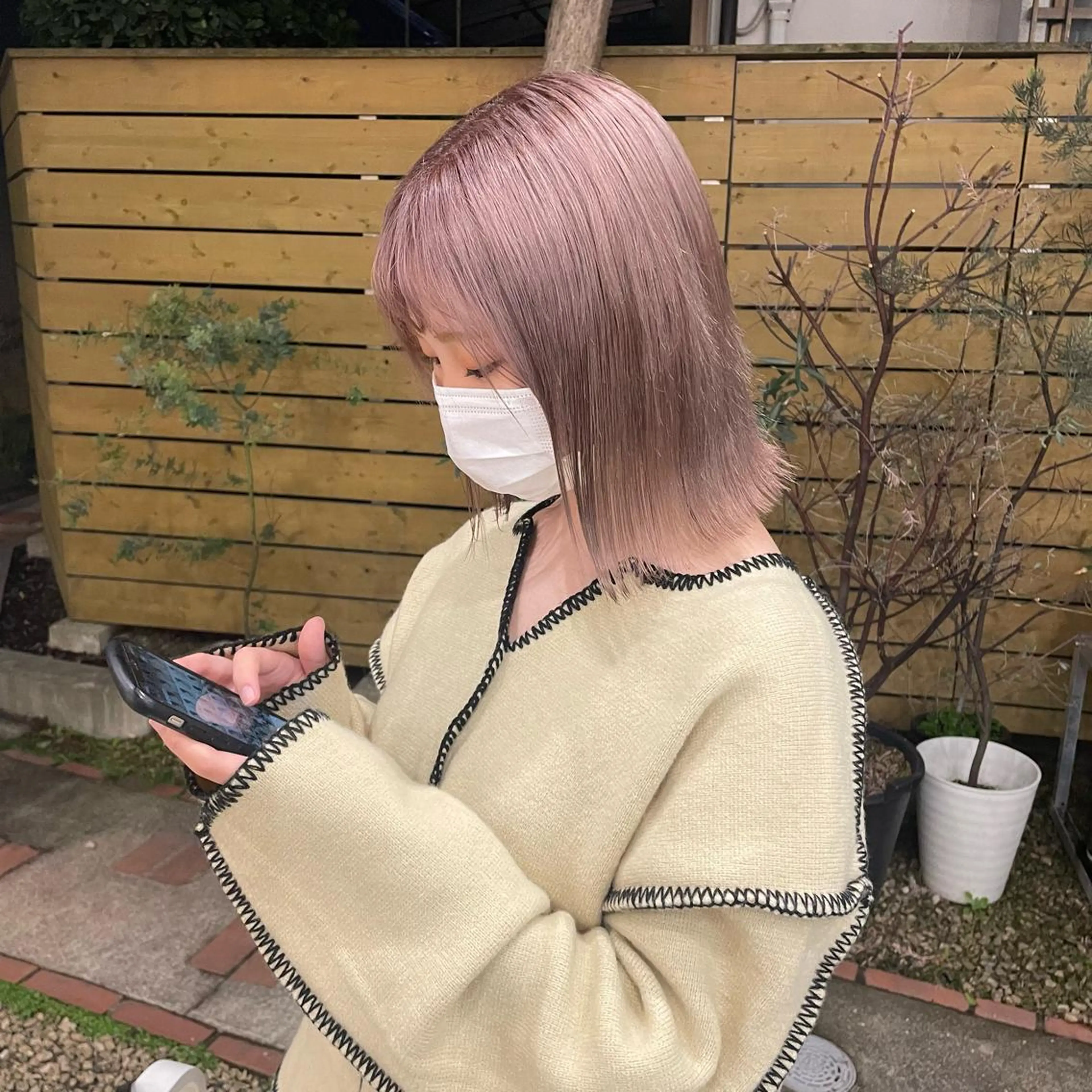 カラー ALLYS 渋谷店所属・最高級の艶のある カラーmei🎨のヘアスタイル