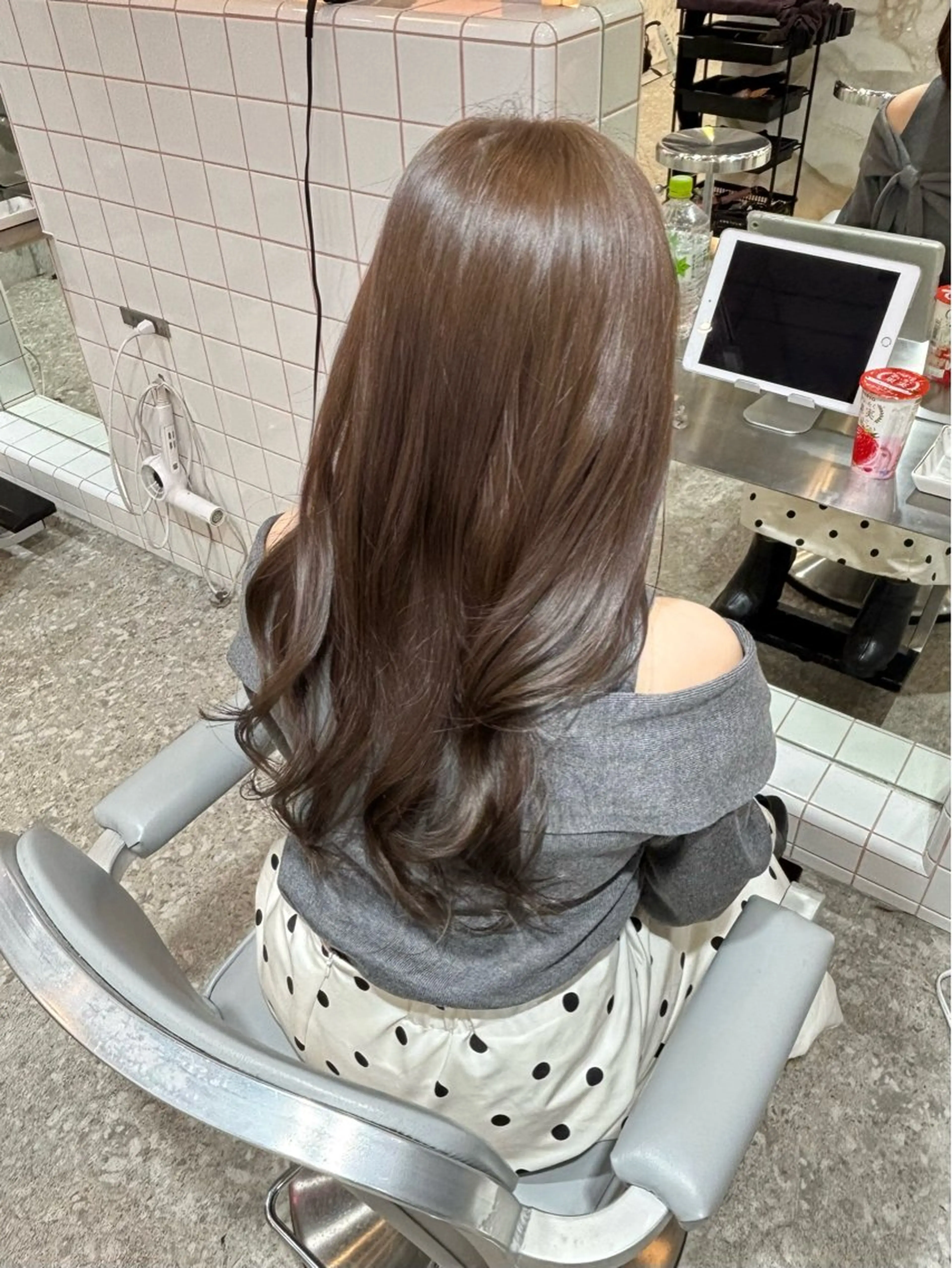 ロング ヘアカラー トリートメント Sea shinjuku所属・韓国風/透明感/ mizukiのヘアスタイル