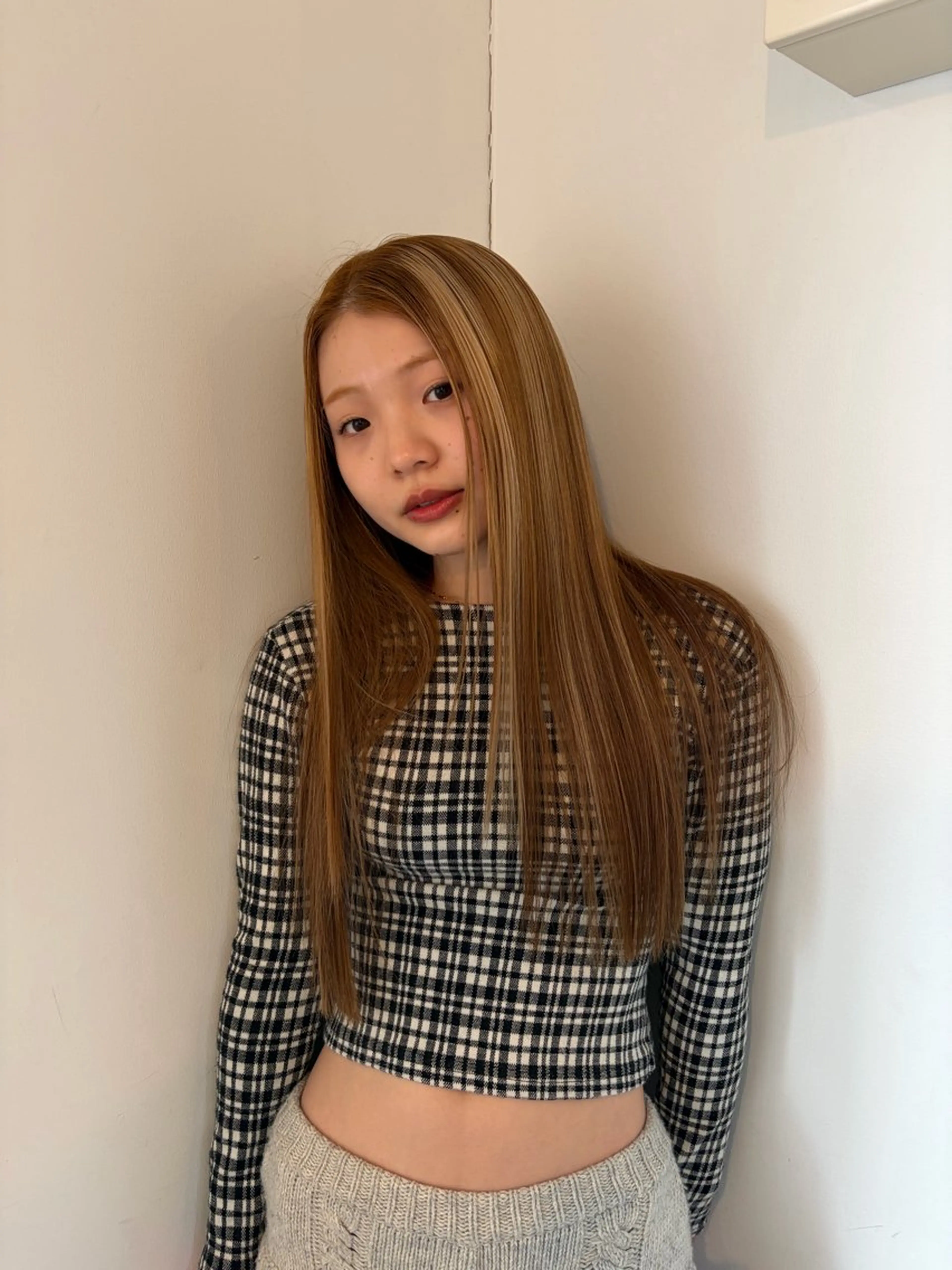 ロング カット 🧣misaki 透明感カラー🧣のヘアスタイル