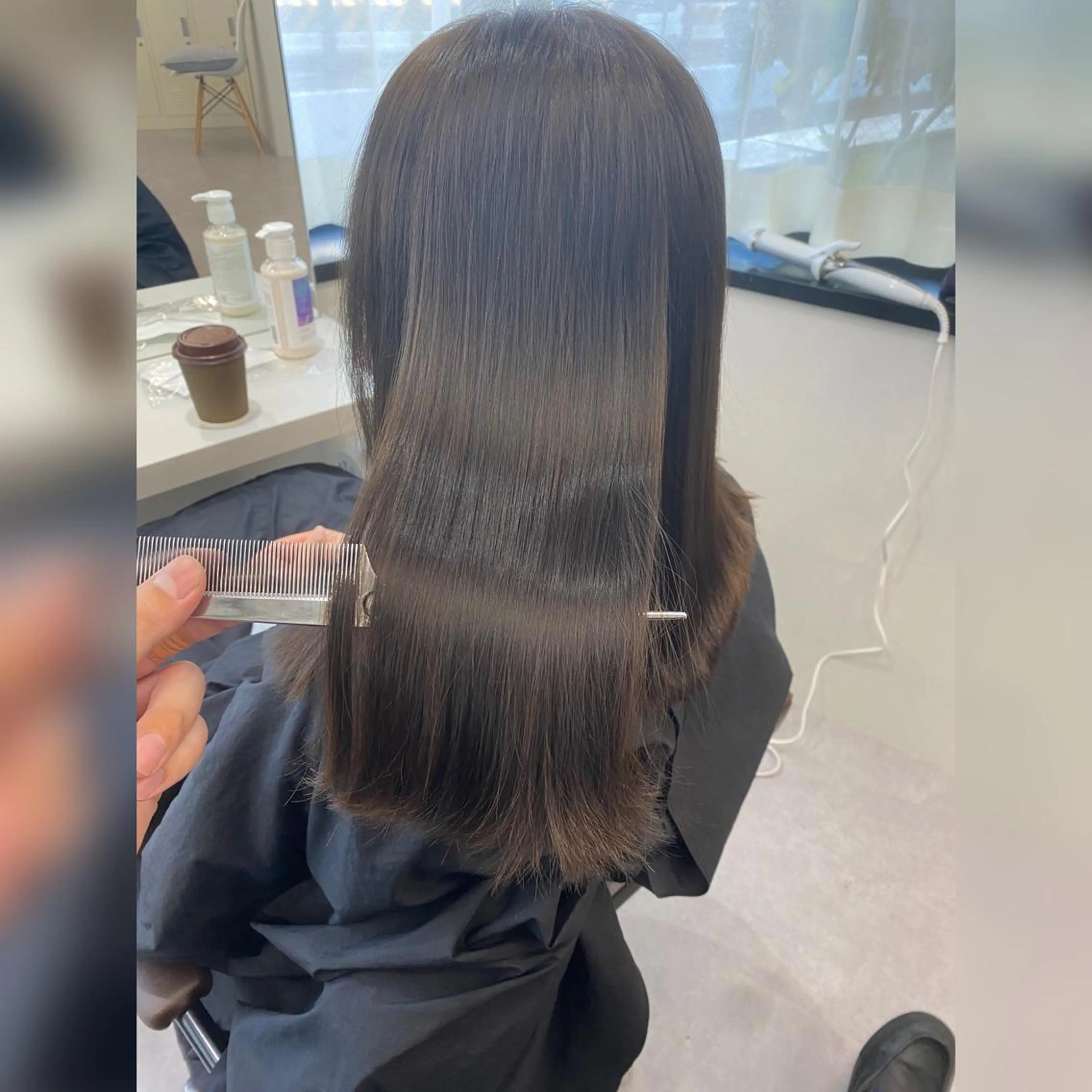 カラー 韓国風cut/ 縮毛矯正/正岡幹康のヘアスタイル