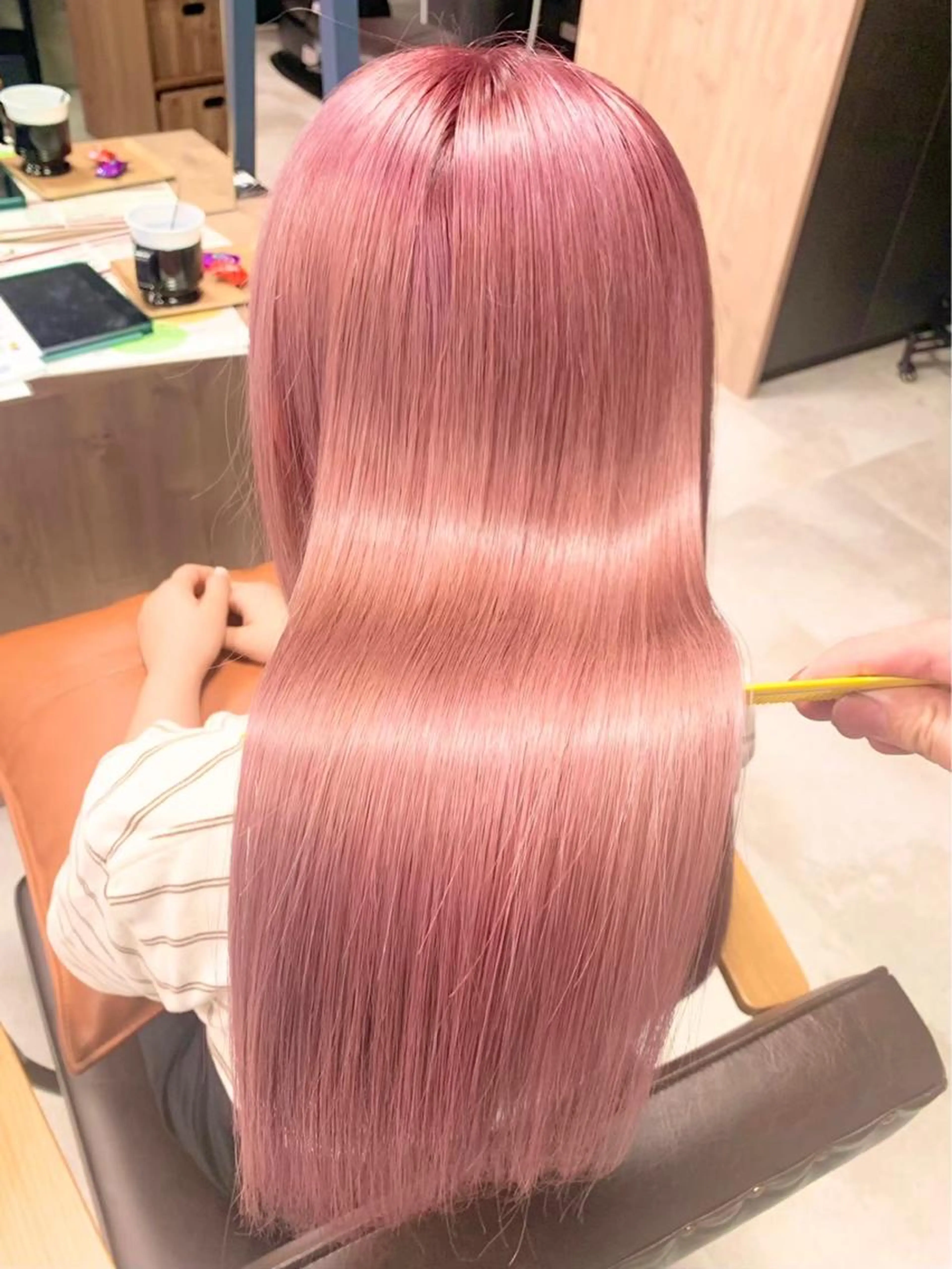 【🎀ダブルカラー×幹細胞トリートメント🎀】ブリーチ込◎の写真