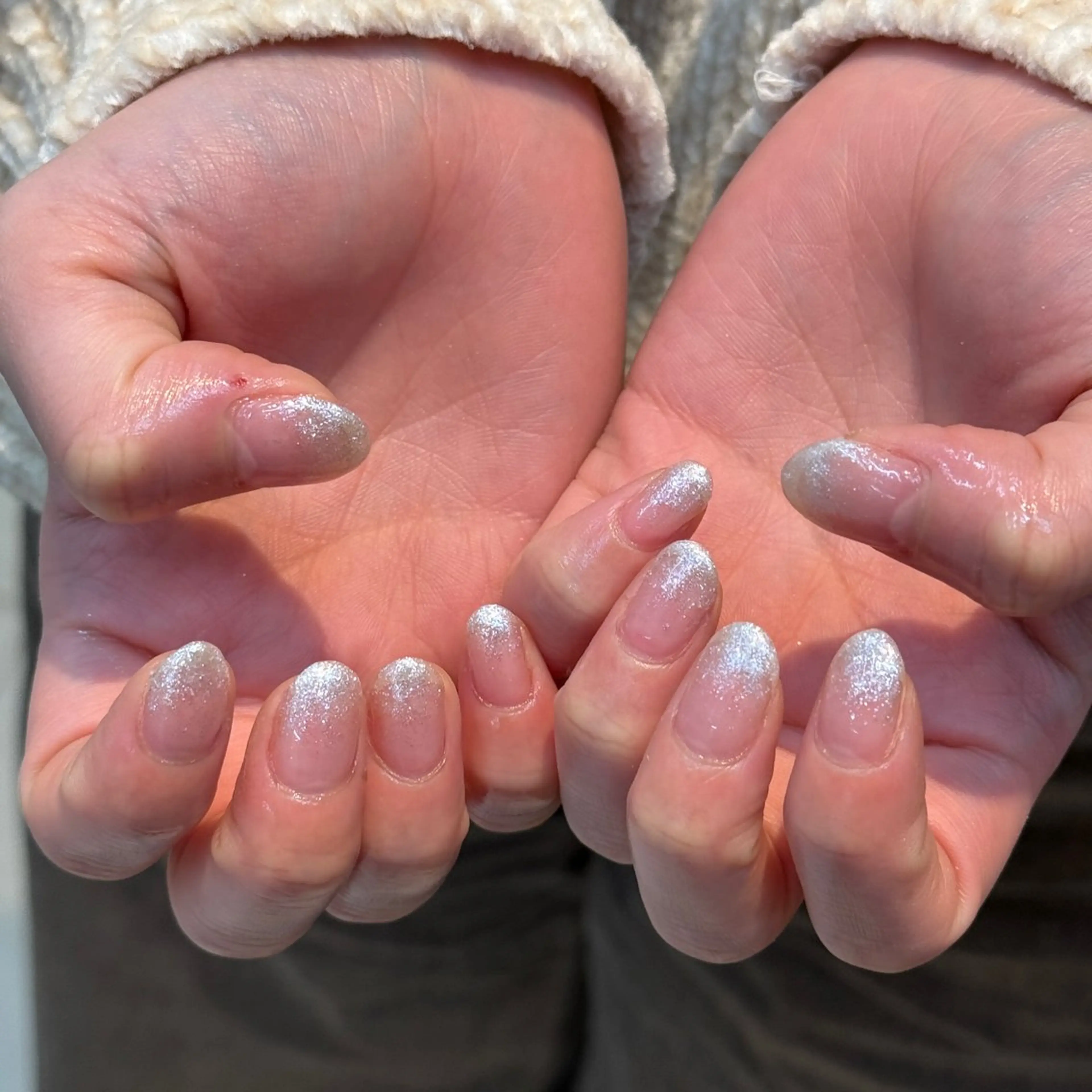 ネイル ラメ(グリッター) ラメグラデーション k.saki nailのネイルデザイン