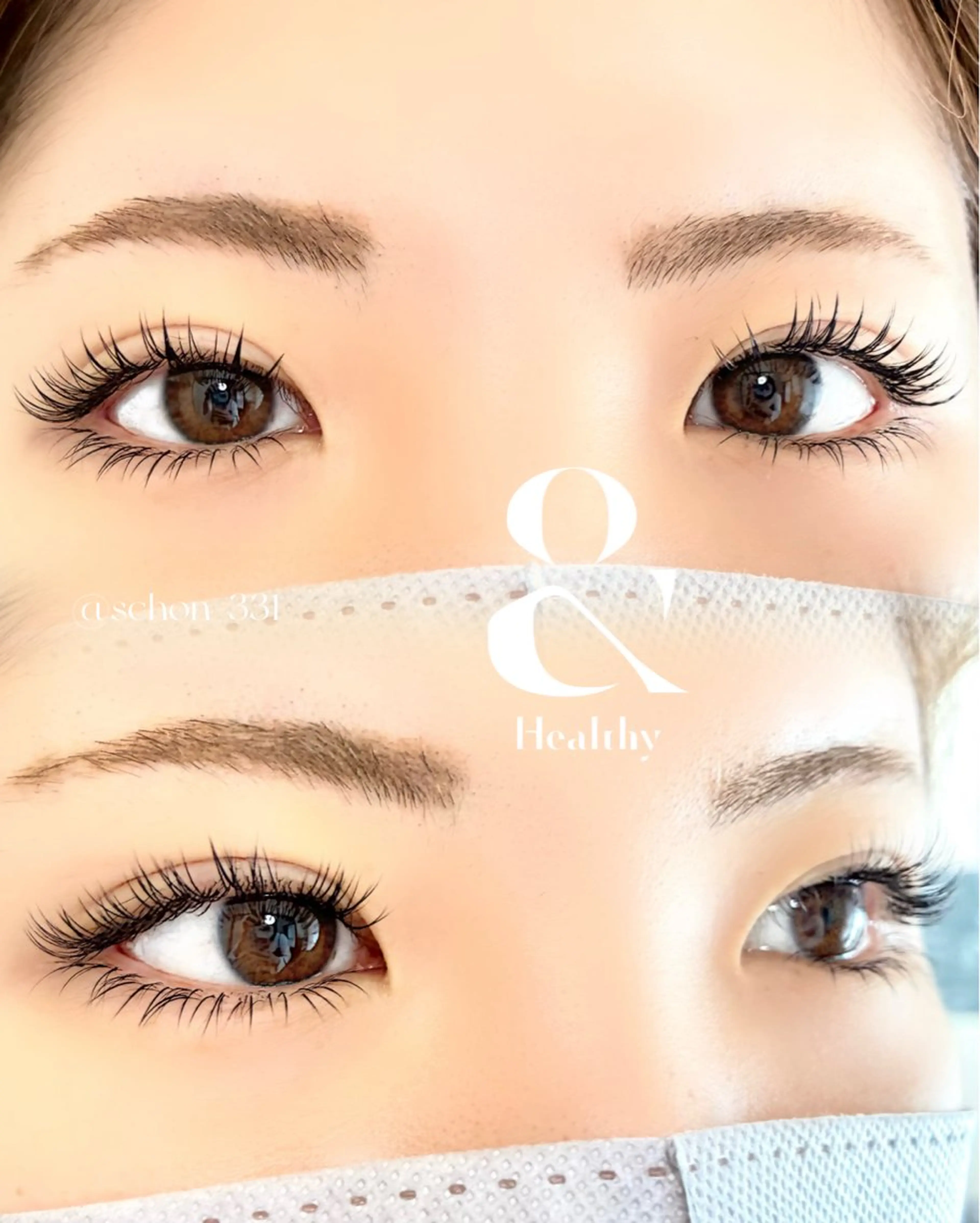 マツエク・マツパ フラットラッシュ マツエク schön HONOKAのマツエク・マツパデザイン