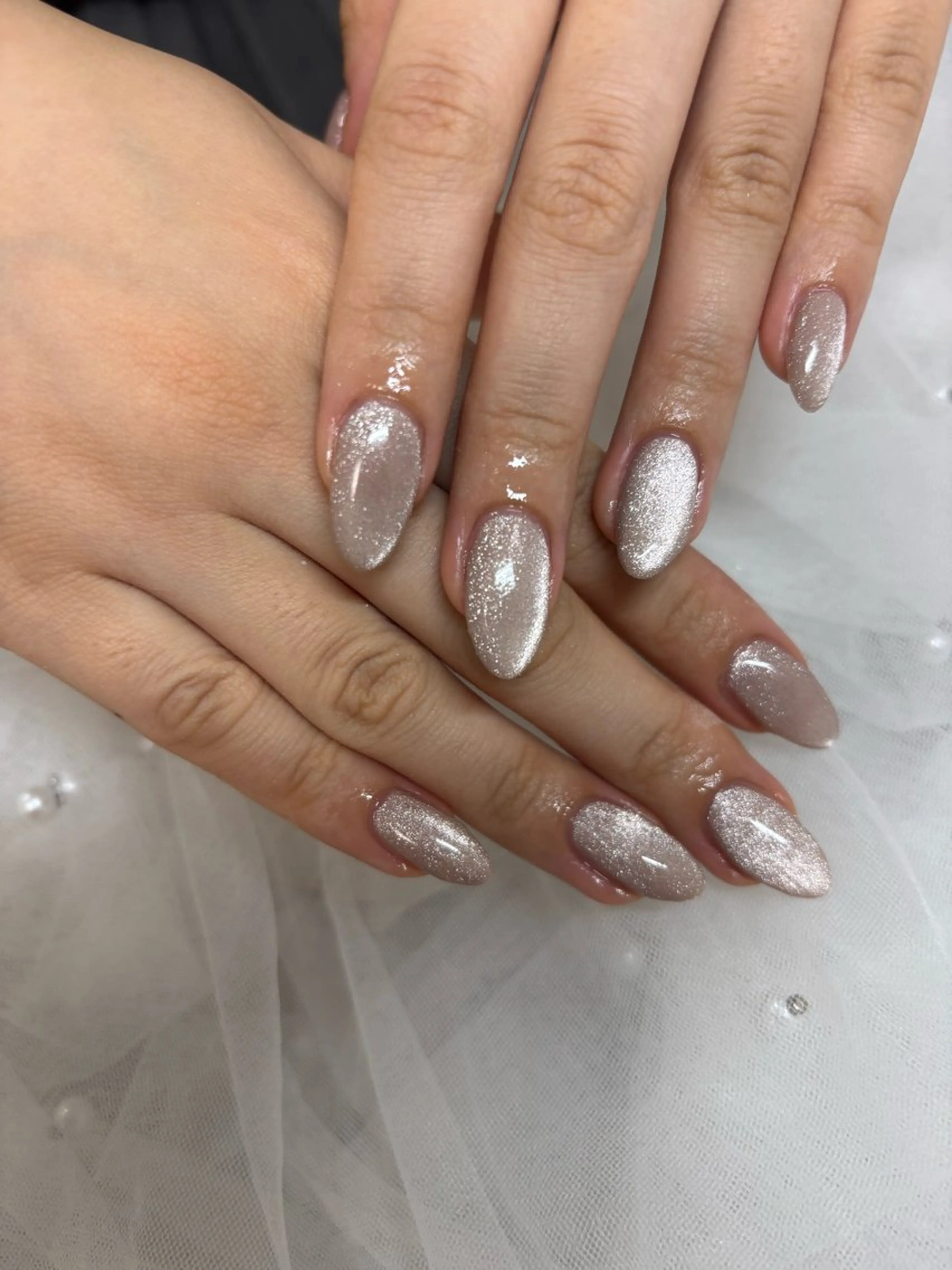 ネイル 長さ出し スカルプネイル ハンドネイル lalaroom. nailsalon航空公園店所属・lala room.のネイルデザイン