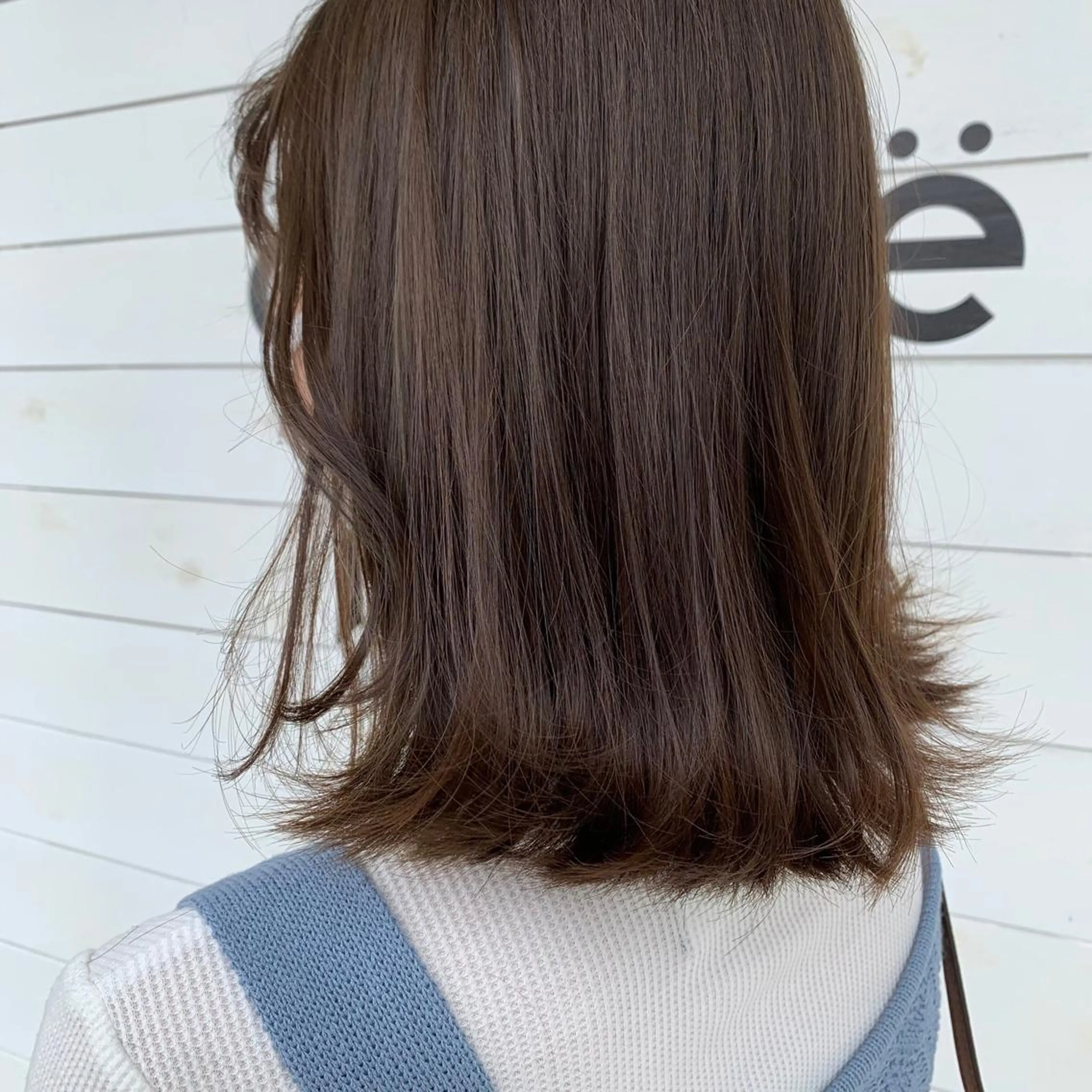 ミディアム カラー canoe下関熊野店 レッスンモデル募集中のヘアスタイル