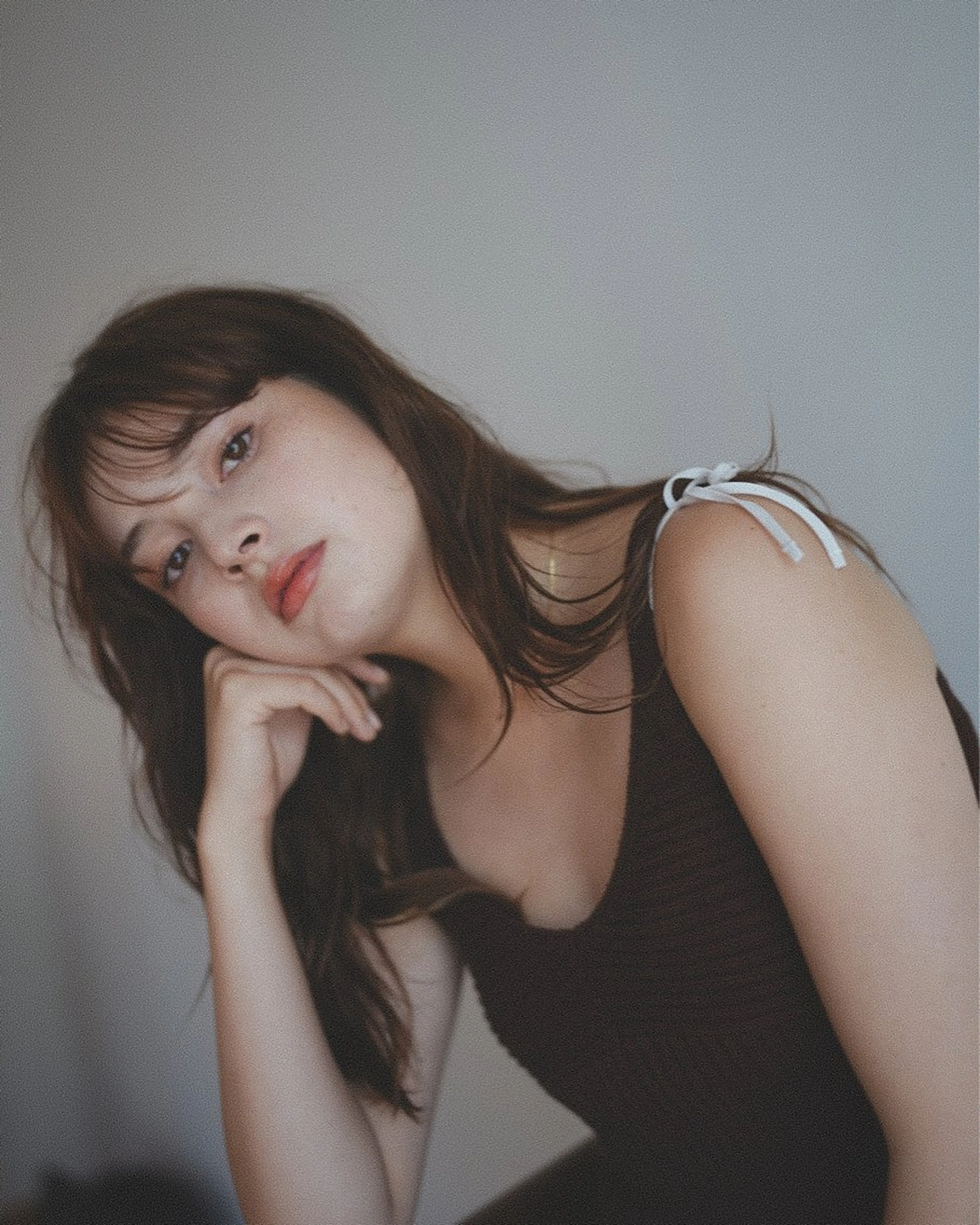 セミロング パーマ THE DAY所属・AKI HASHIMOTOのヘアスタイル