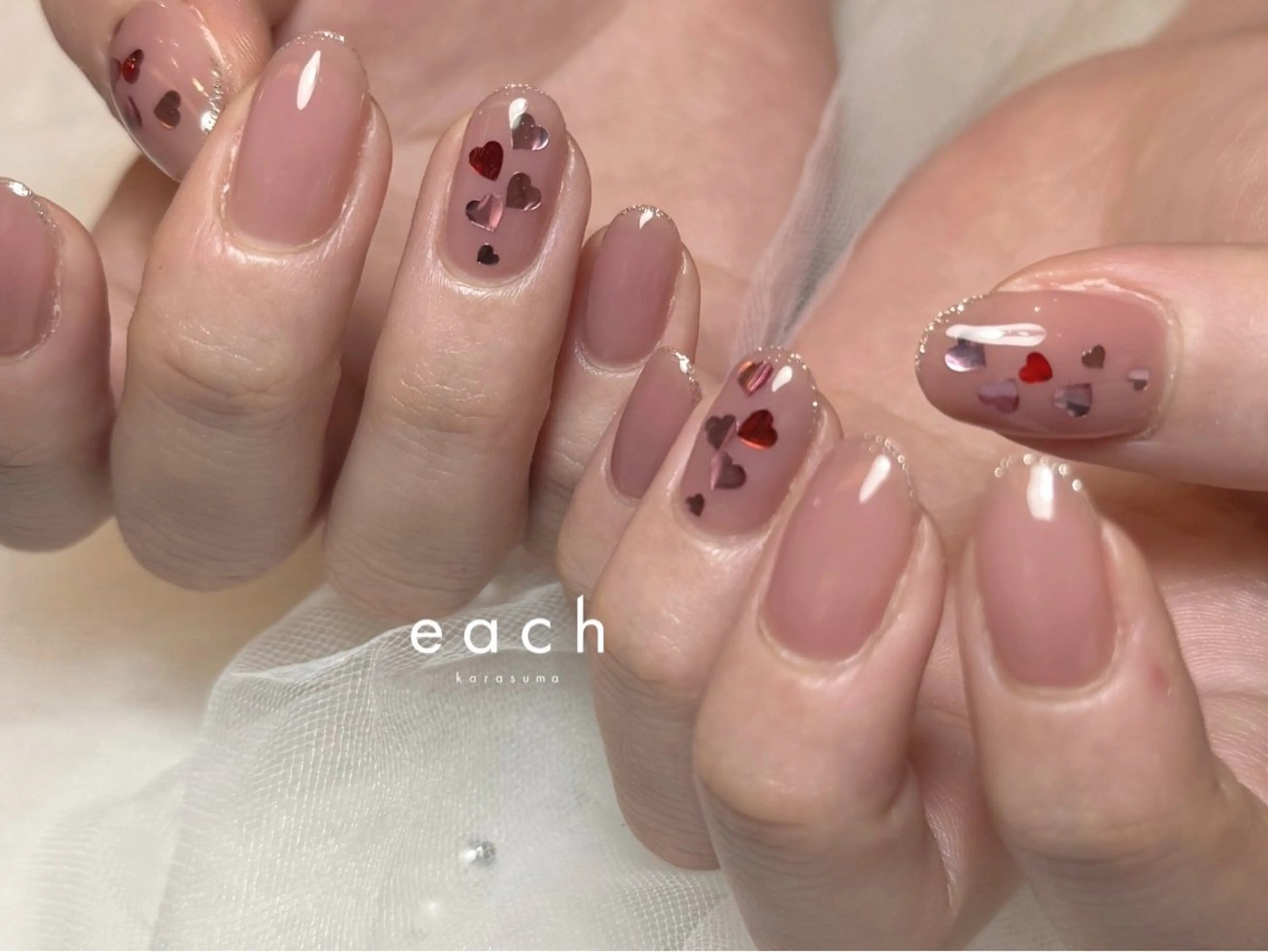 【期間限定】こだわり艶〈美爪フォルムワンカラー〉🍑¥7250→¥6980の写真