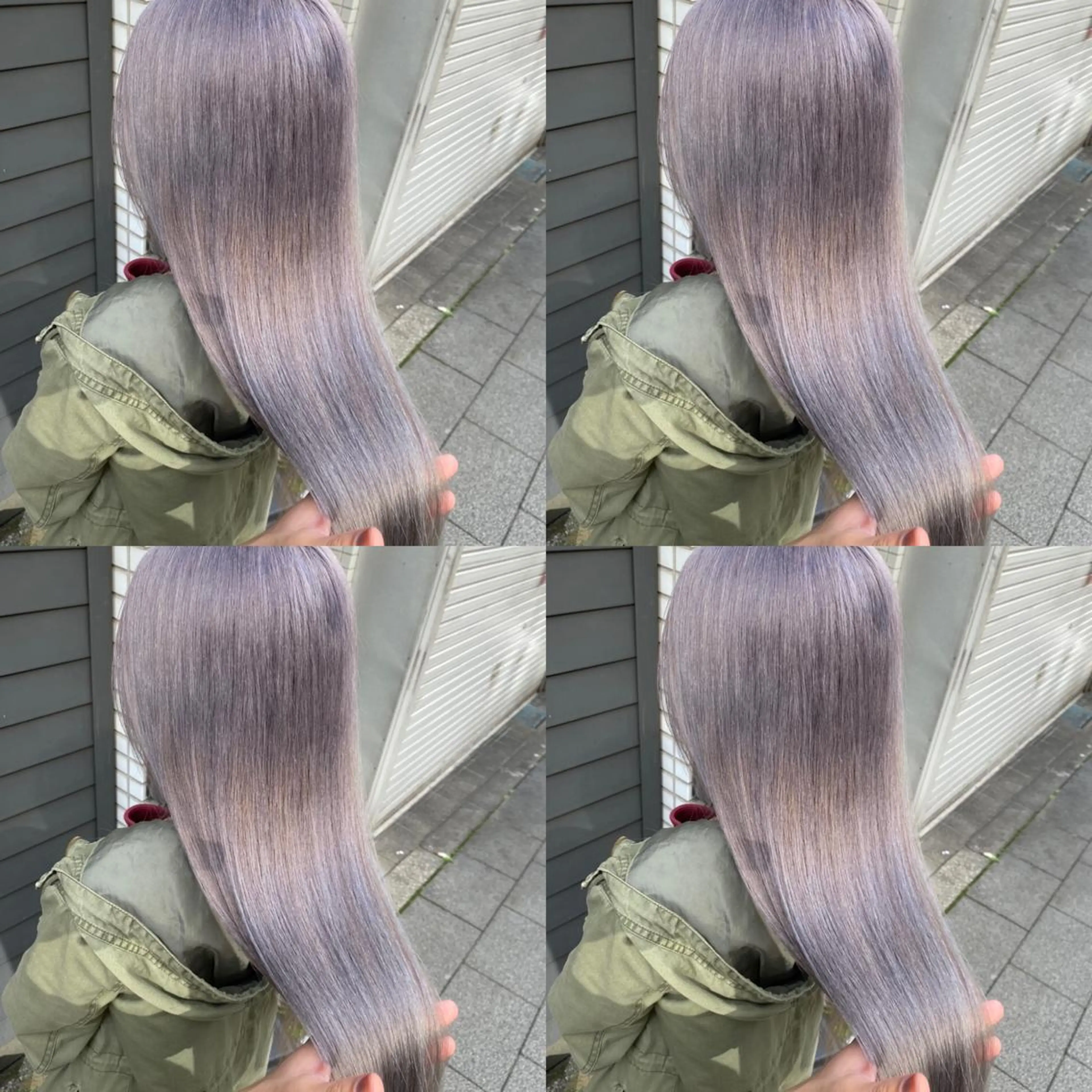ロング カラー アッシュ ベージュカラー ハイライトカラー ハイトーンカラー イルミナカラー カット ヘアカラー トリートメント ご予約 宜しくお願いします！のヘアスタイル