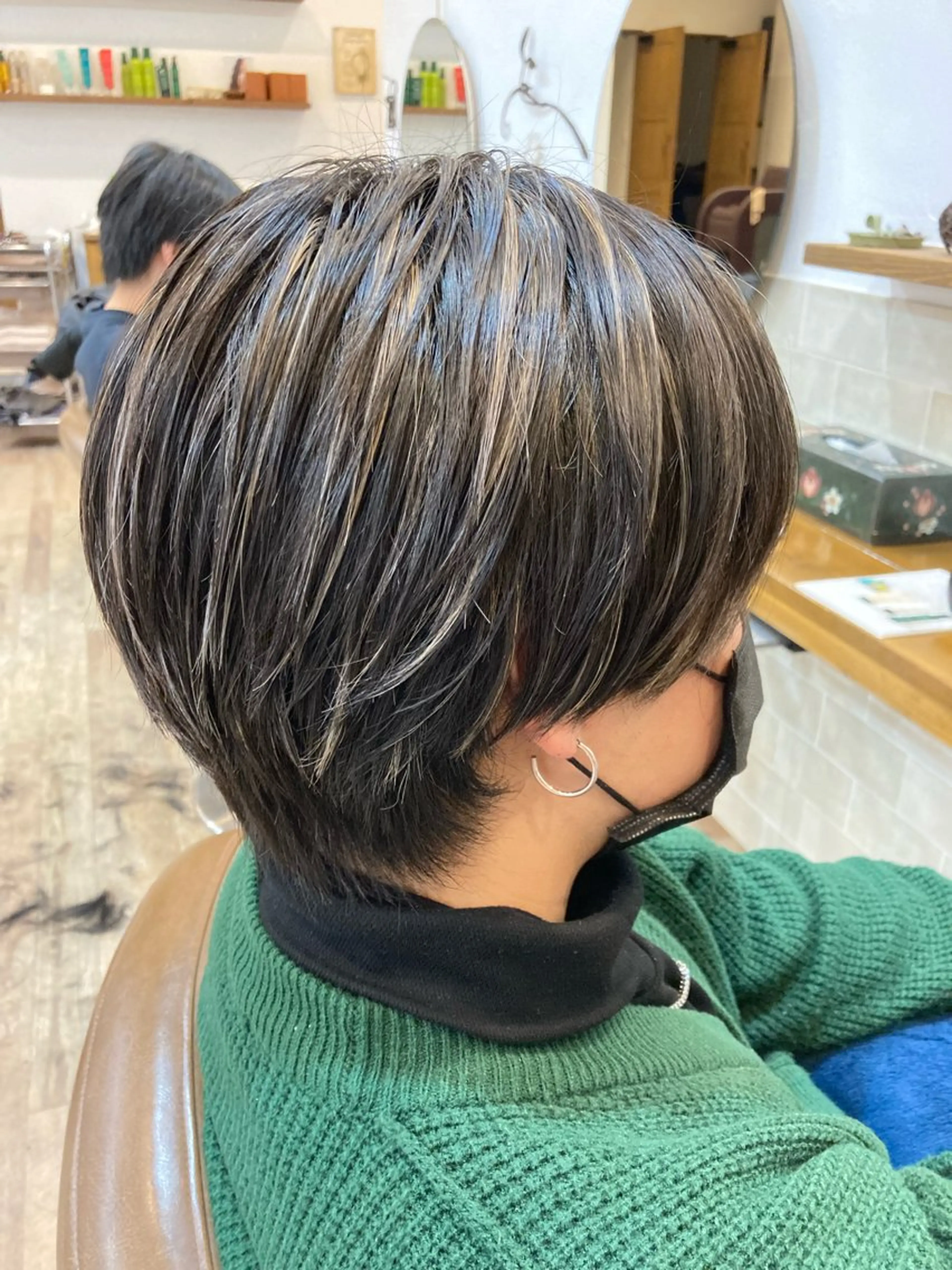 ショート カラー メンズ カット特化型 美容師/栗本のヘアスタイル