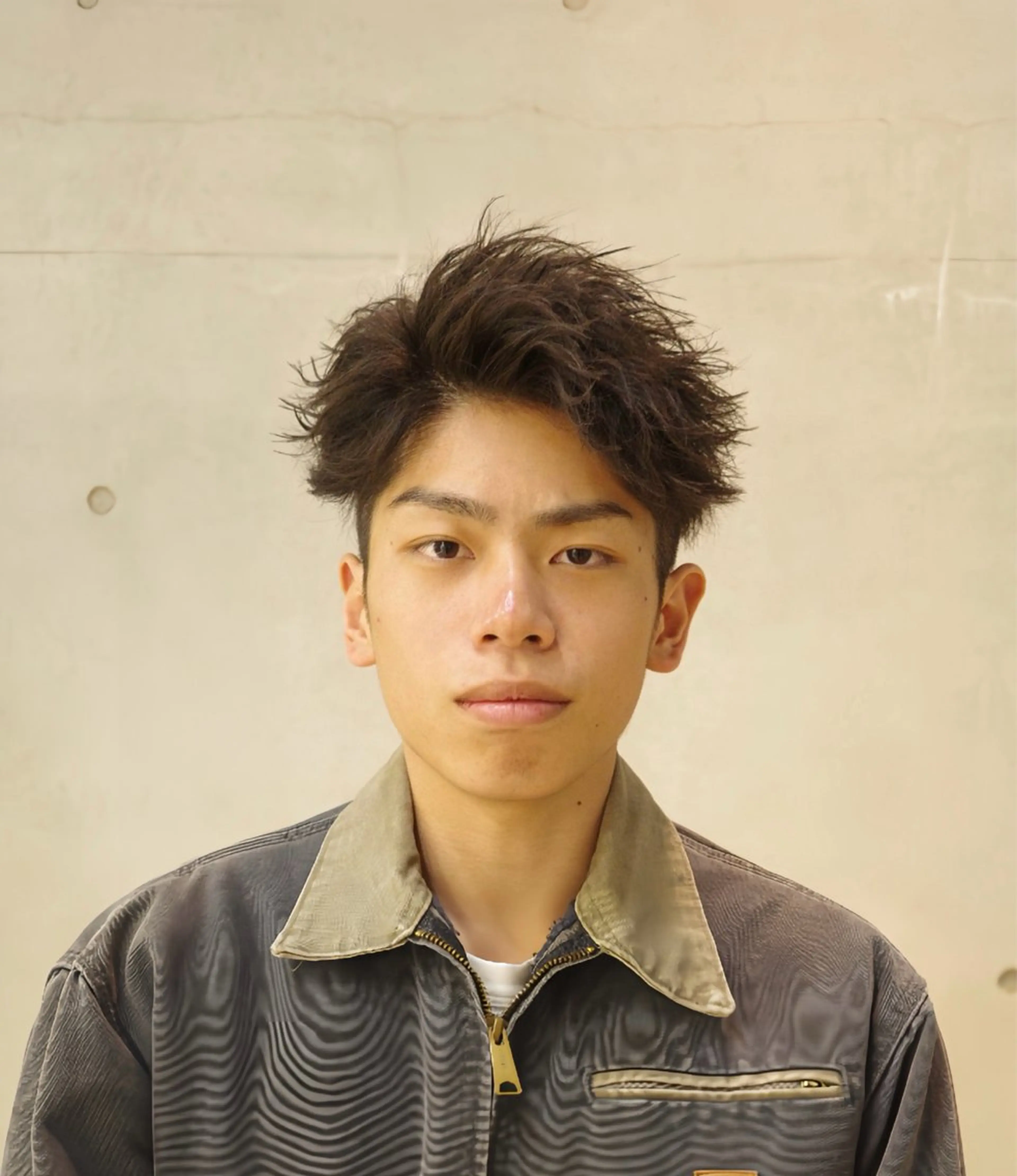 ショート メンズ メンズパーマ assort tokyo所属・無料カットモデル募集 ✨鵜澤　佑気のヘアスタイル