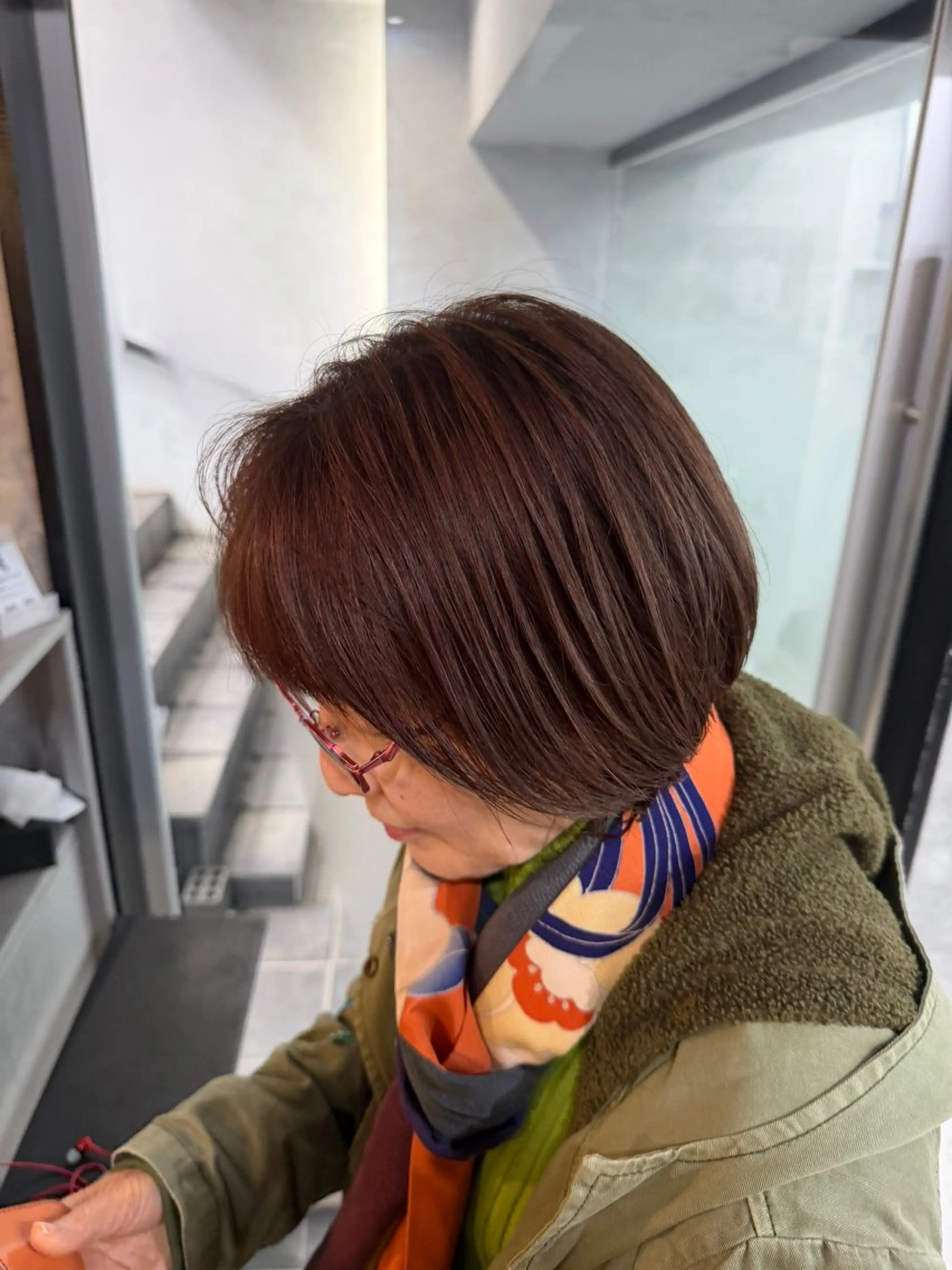 ショート カラー カット ヘアカラー You/中明度カラー 🎨3ヶ月持つカットのヘアスタイル