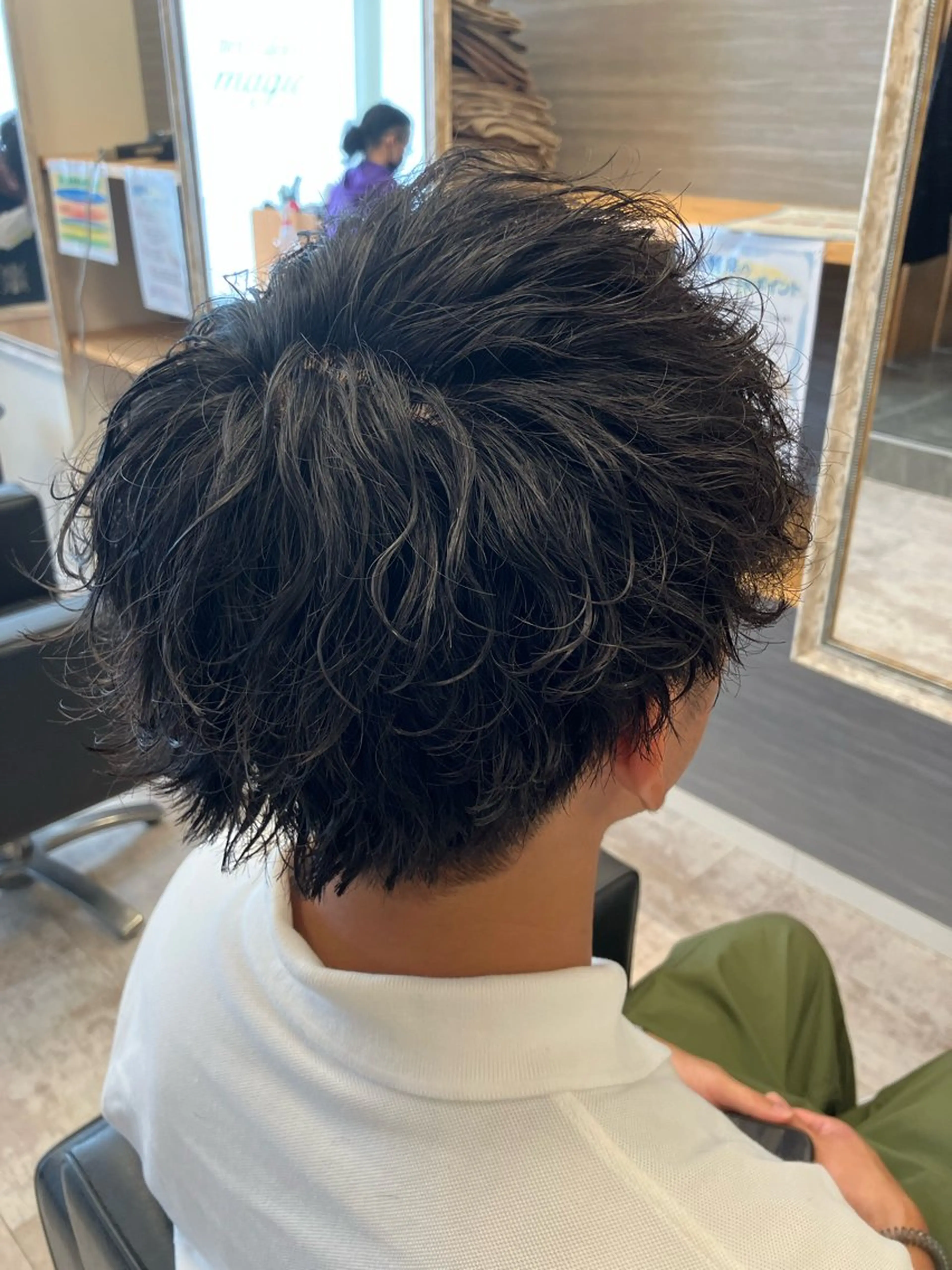 パーマ メンズ カット パーマ メンズ特化/パーマ/ フェードWATARUのヘアスタイル