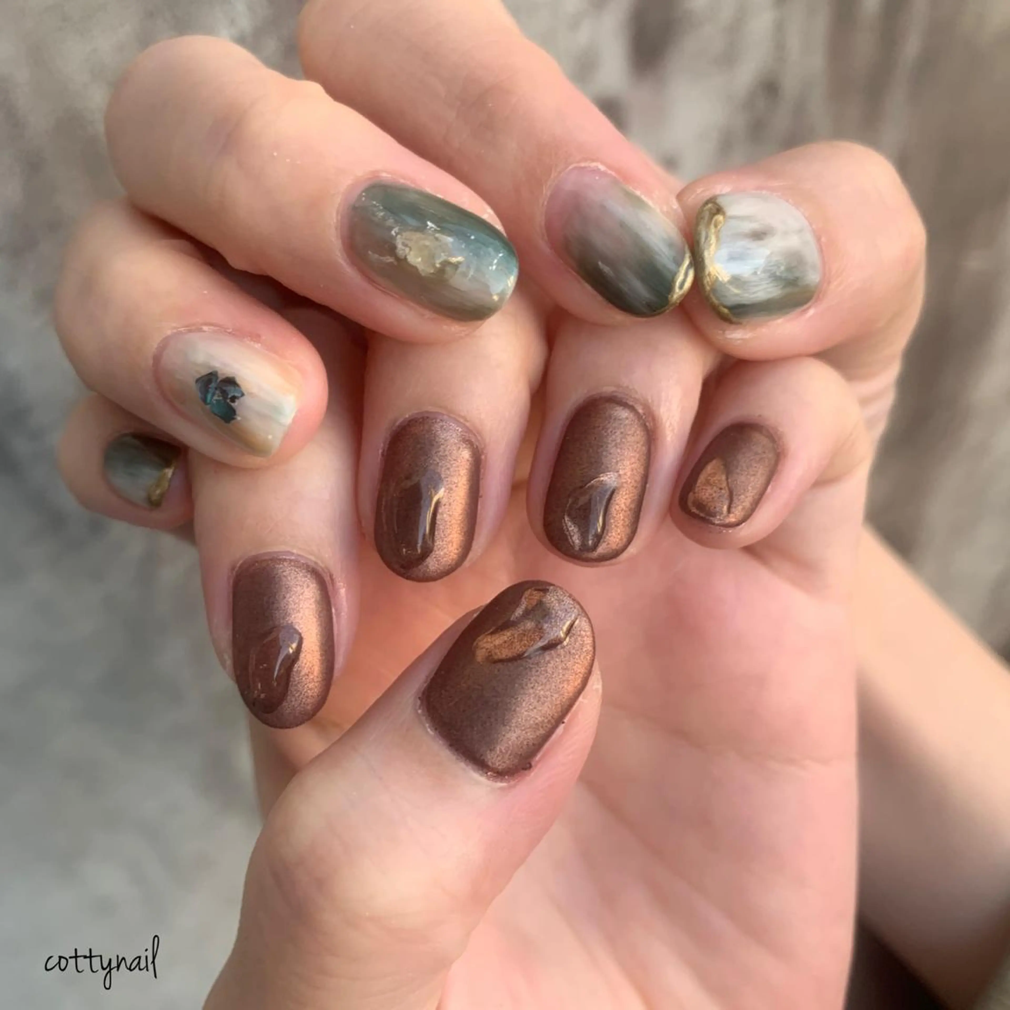 ネイル ジェルネイル ニュアンスネイル cottynail -miki-のその他イメージ