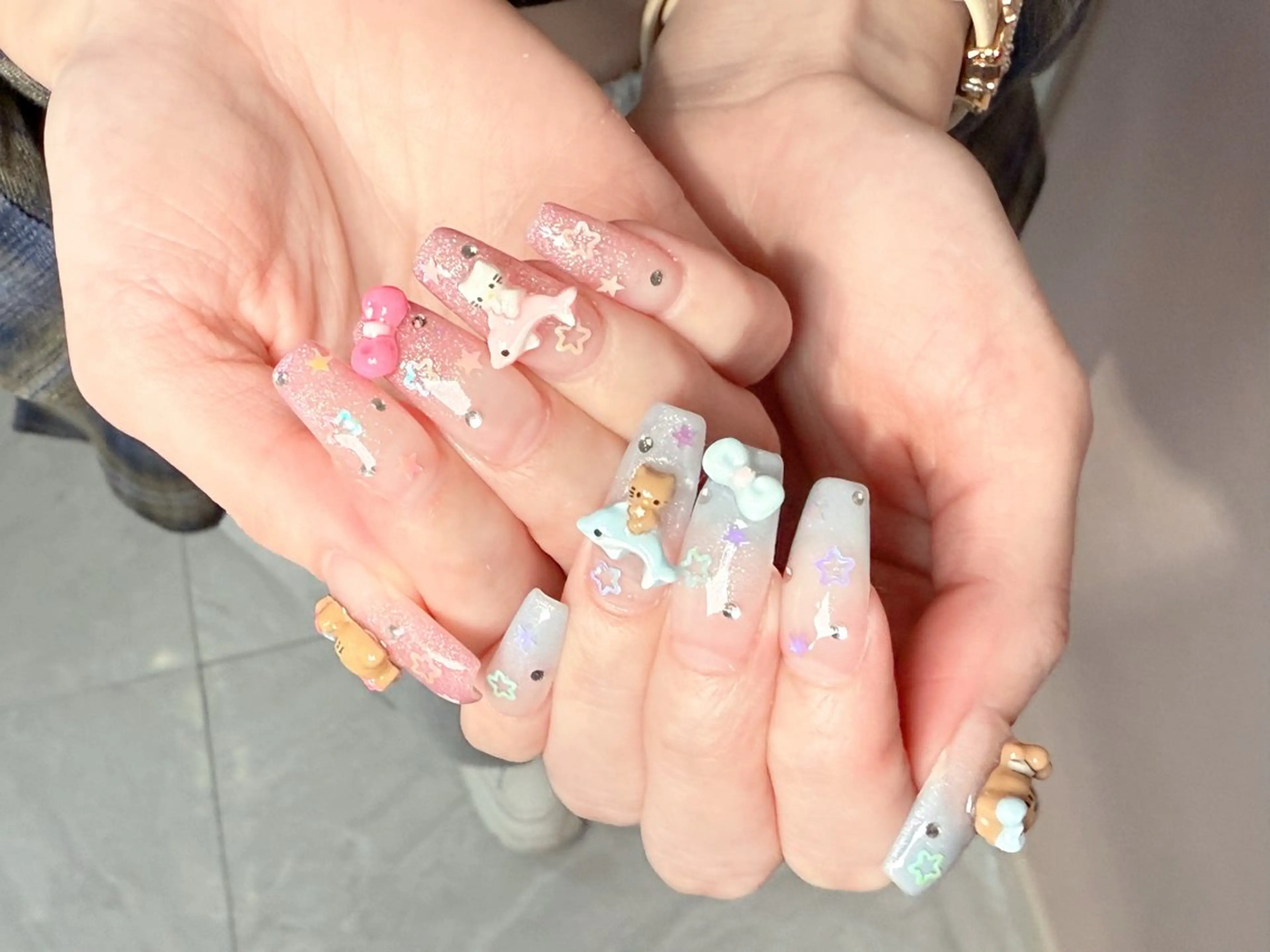 【自爪】さっぱりフルーツソーダネイル✨7980円の写真