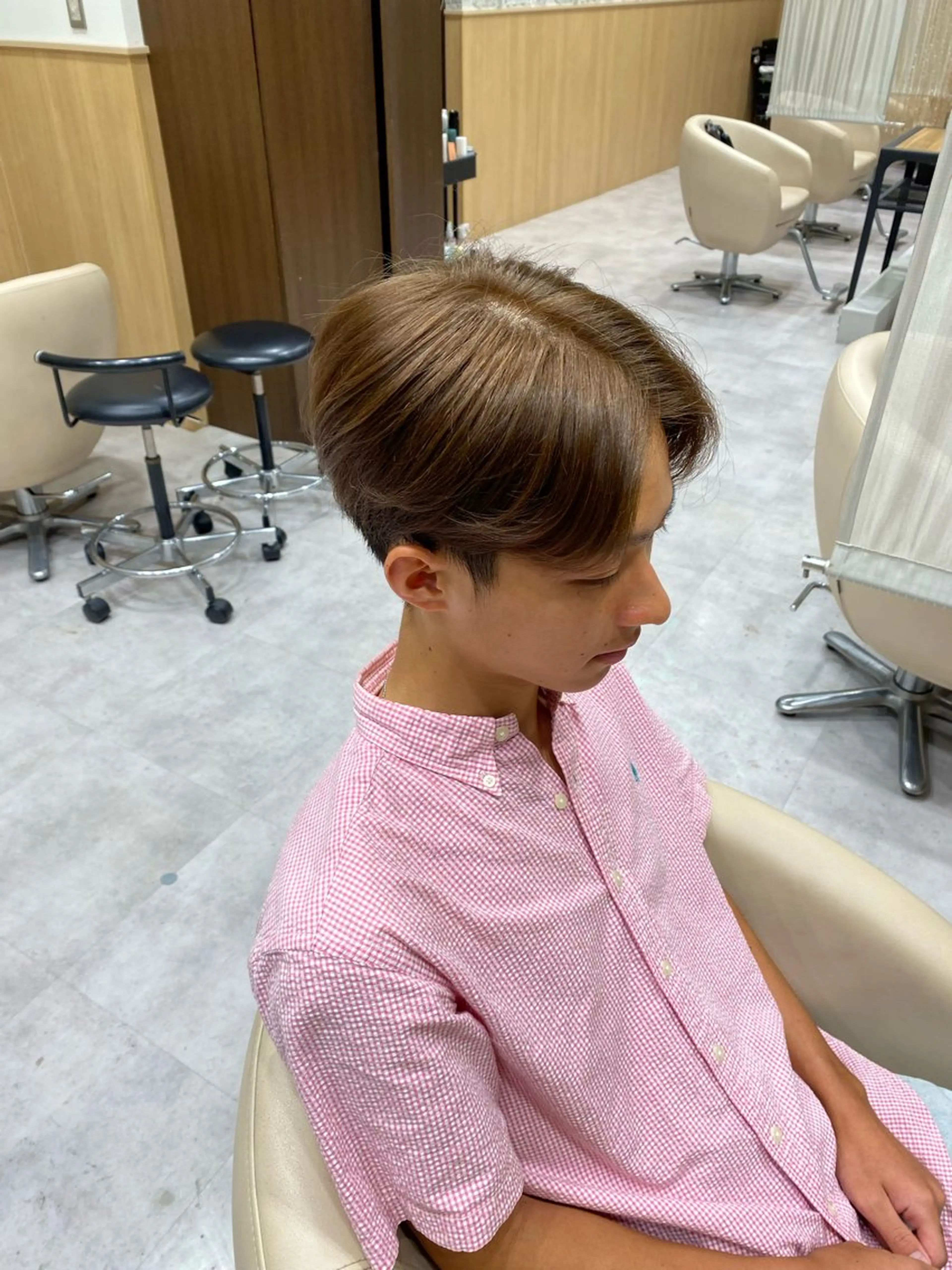 ショート カラー メンズ UNIX所属・村上翼/ハンサム ショート/パーマのヘアスタイル